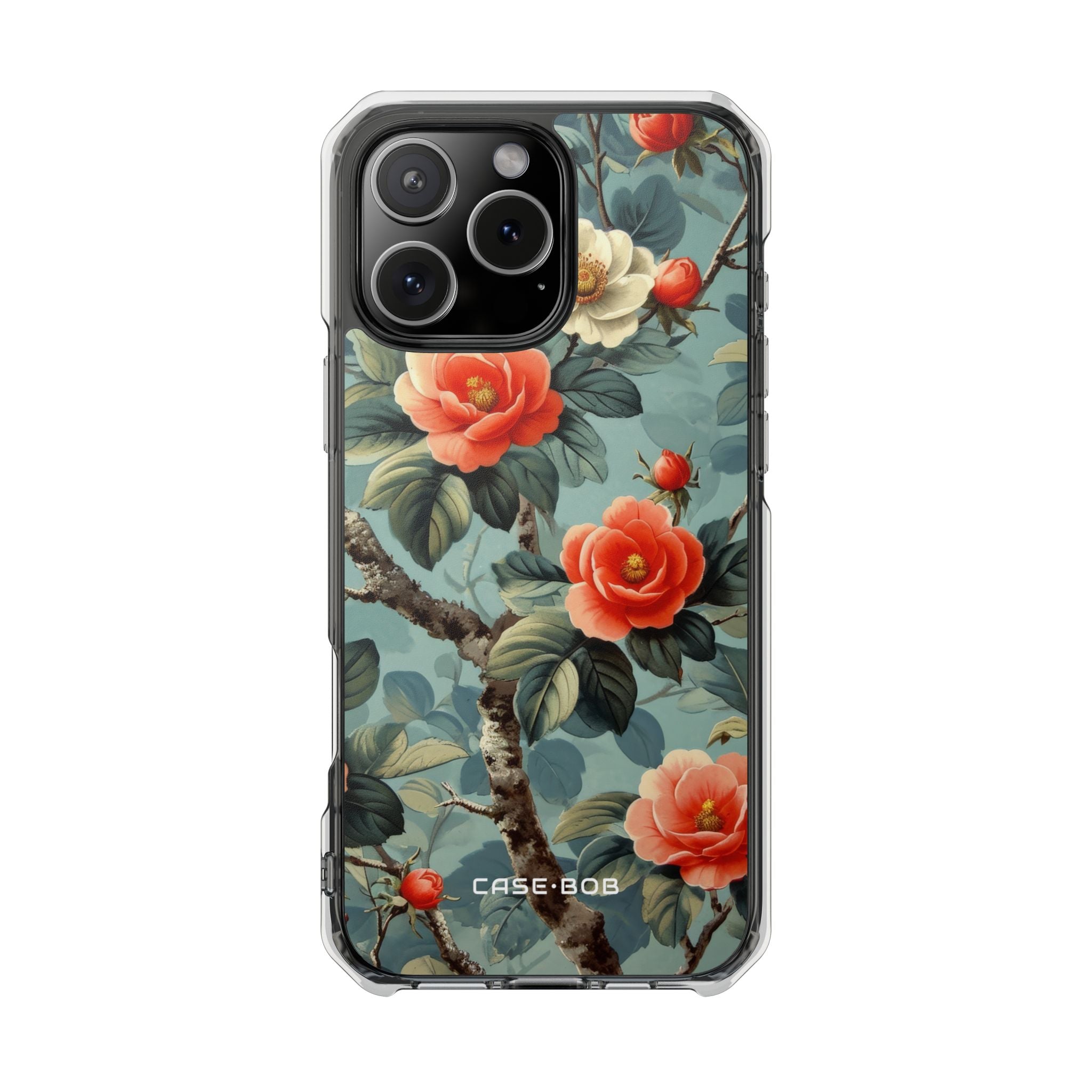 Coral Bloom iPhone 16 Pro Max Case - Impact