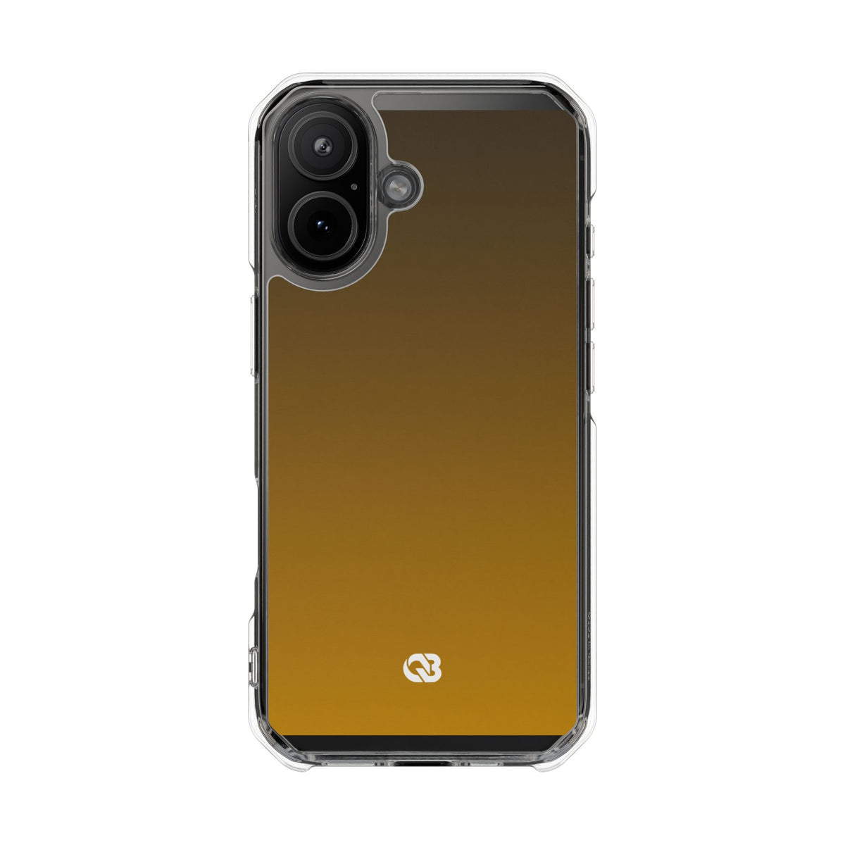 Golden Umber · Clear Impact Magnetic Phone Case for iPhone · Gold