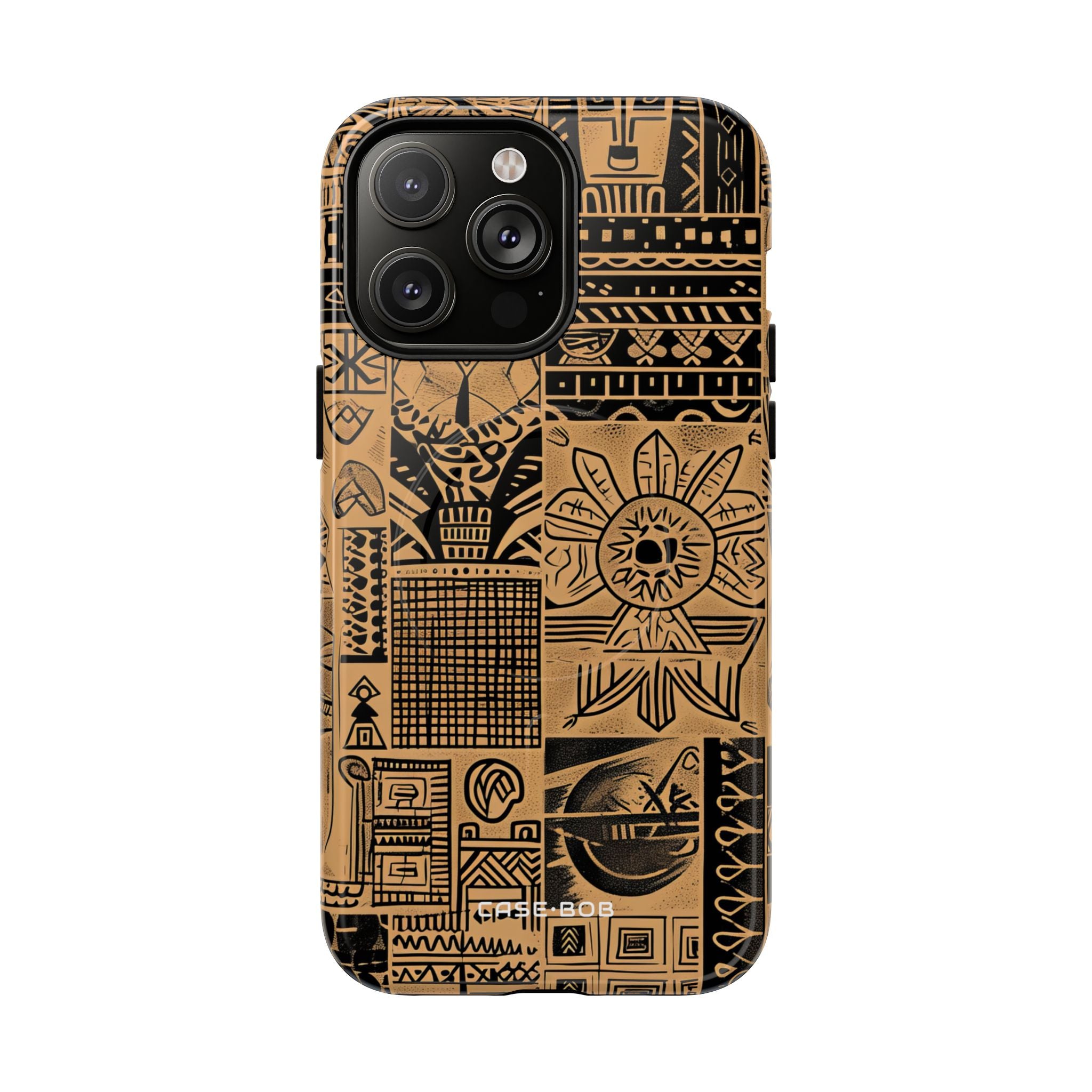 Tribal Faces iPhone 14 Pro Max Case - Tough+