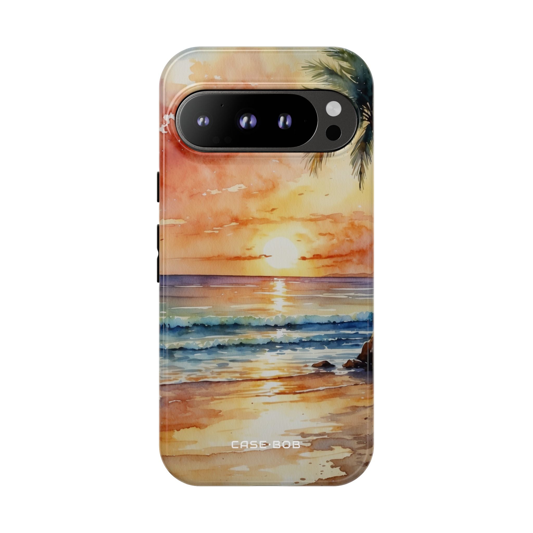 Sonnenuntergang Palme Google Pixel 9 Pro Case - Tough