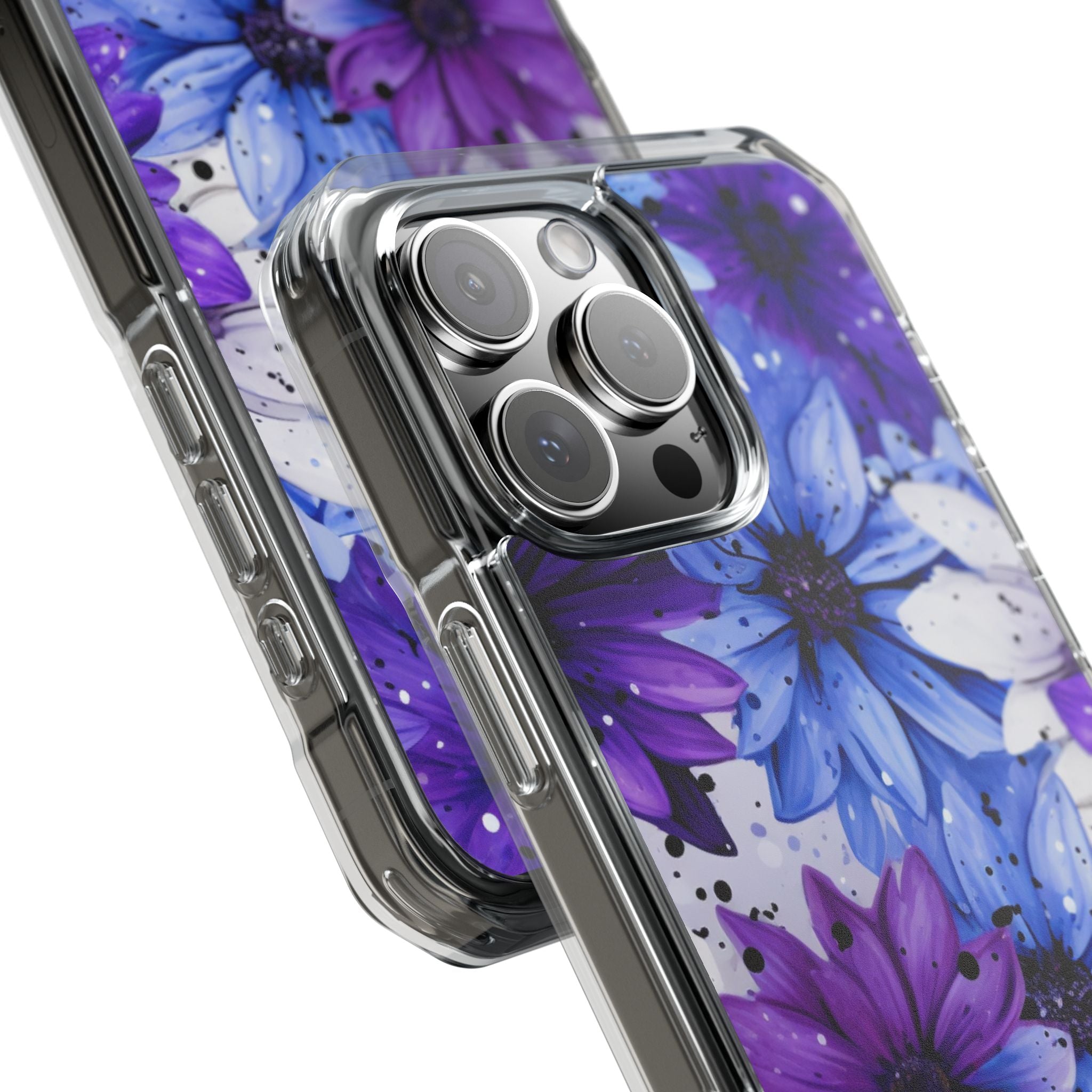 Ink Splatter Blooms · Impact Phone Case for iPhone · Magsafe
