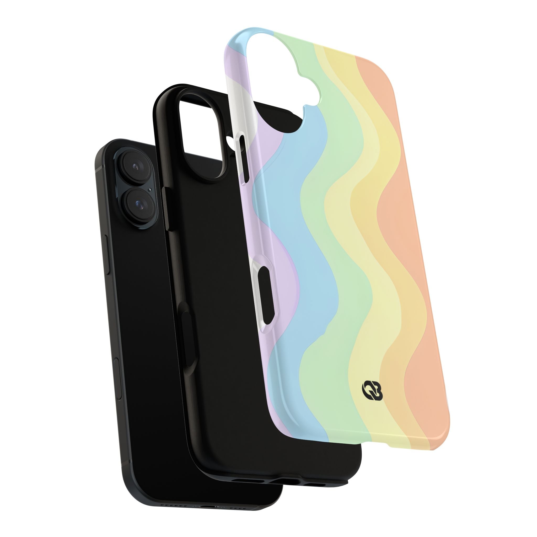 Pastel Ripple Flow · Tough Case na iPhone