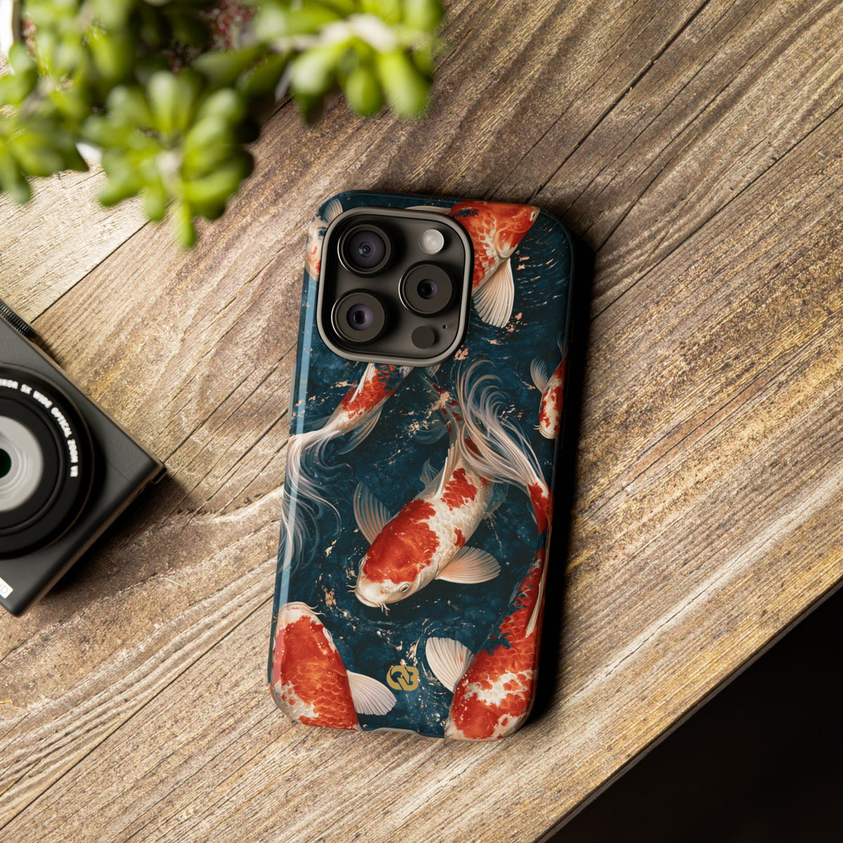 Imperial Nishikigoi · Tough Phone Case for iPhone · Blue