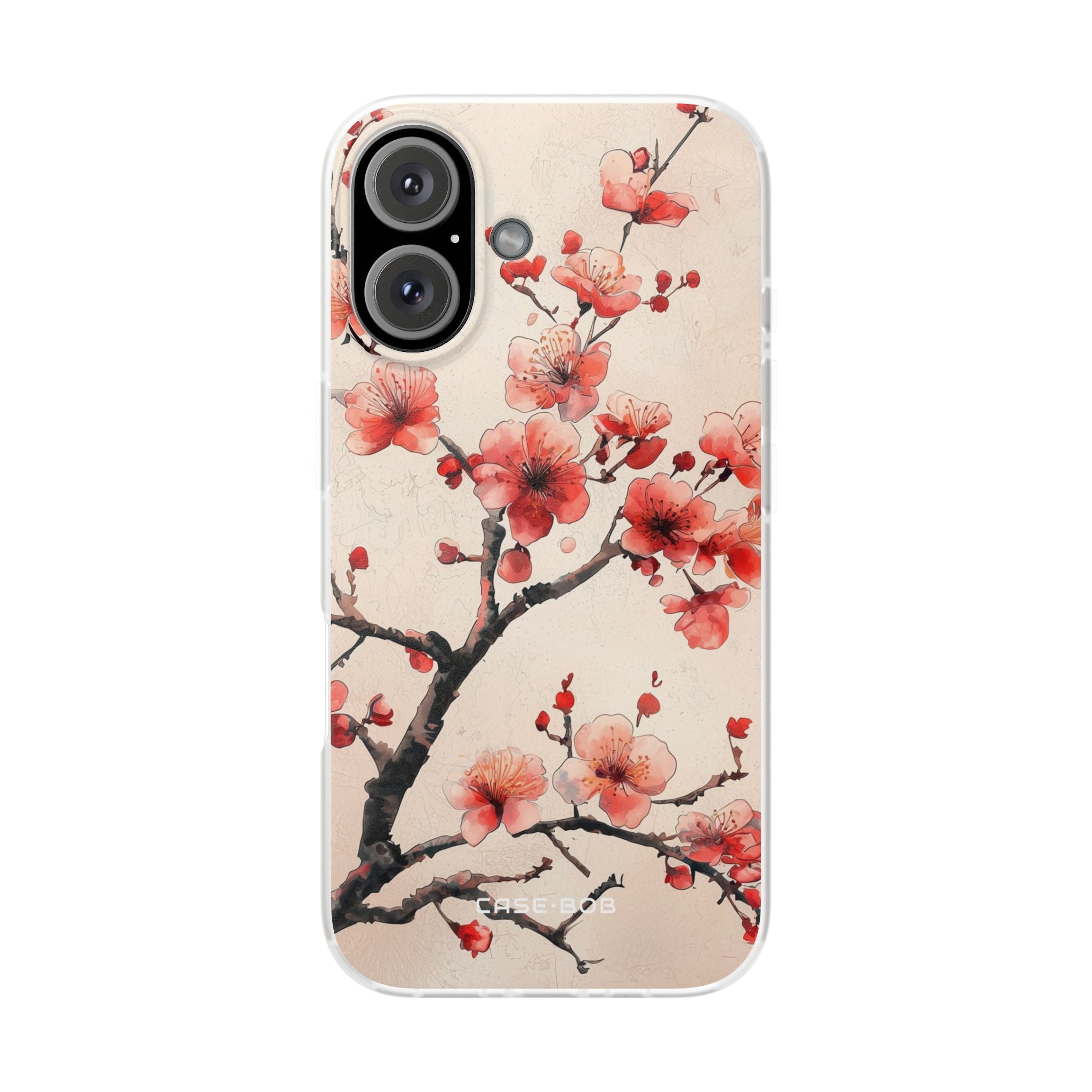Blossom Shadow iPhone 16 Case - Soft