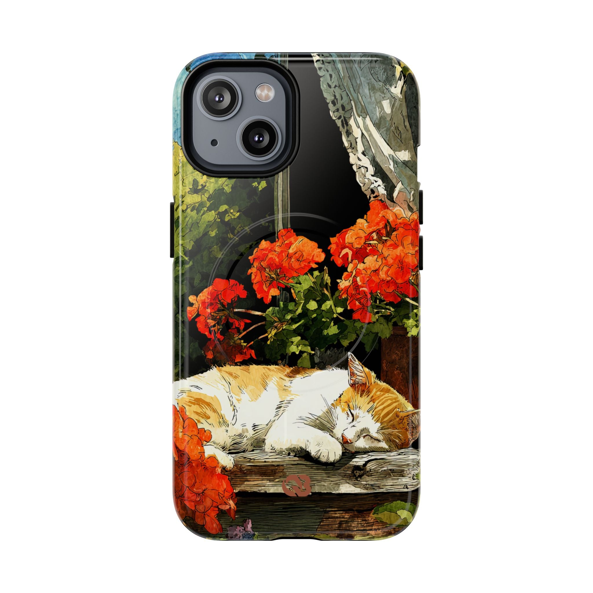 Sleeping Ginger Bloom · Tough+ Phone Case for iPhone · Magsafe