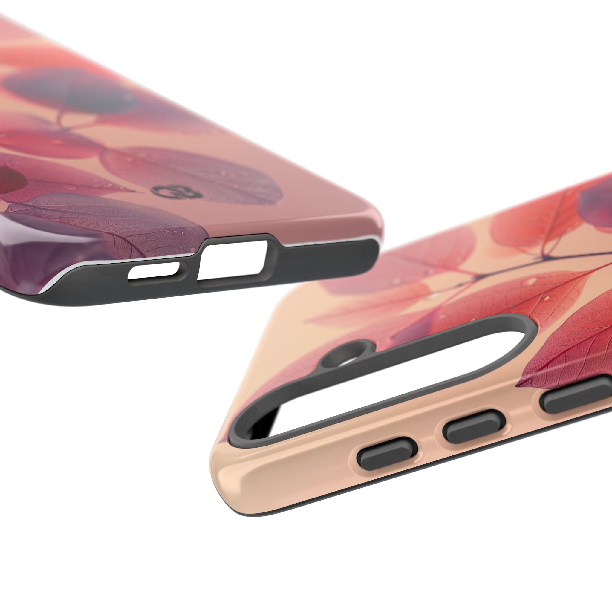 Dewy Magenta Foliage · Tough Phone Case for Samsung