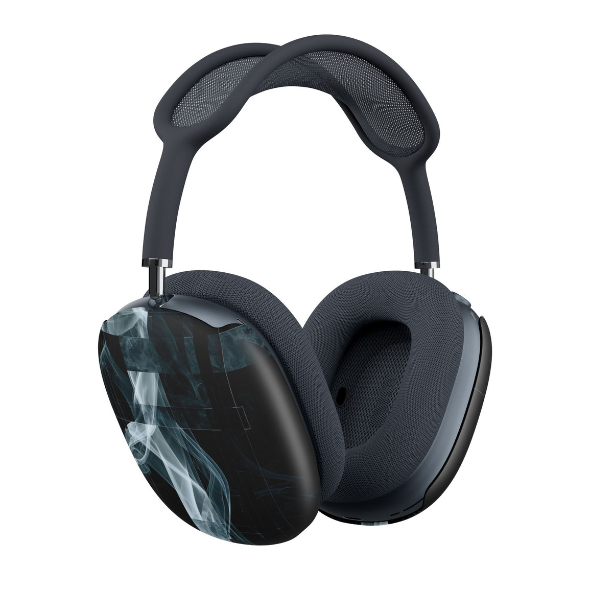 Fractured Smoke · Hard Case for AirPods Max · Black