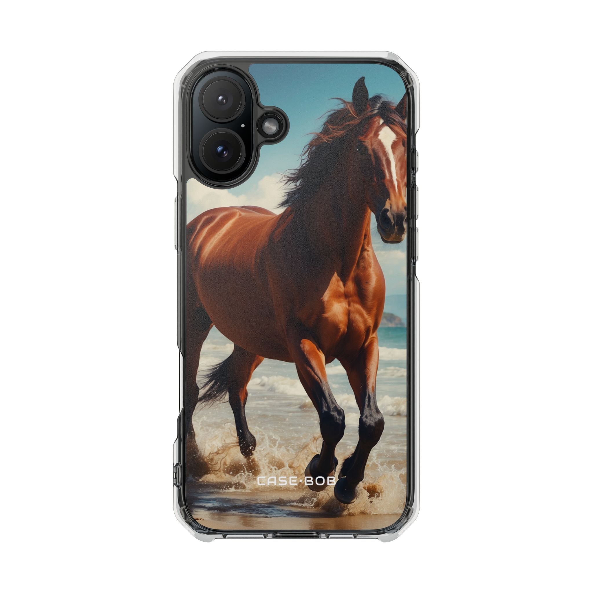 Blazing Horse iPhone 16 Plus Case - Impact