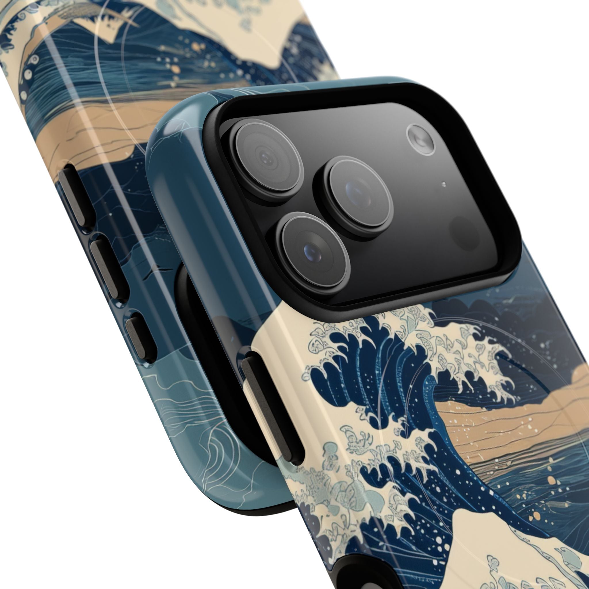 Cresting Blue Wave iPhone 17 Pro Case - Tough+ - CASE•BOB