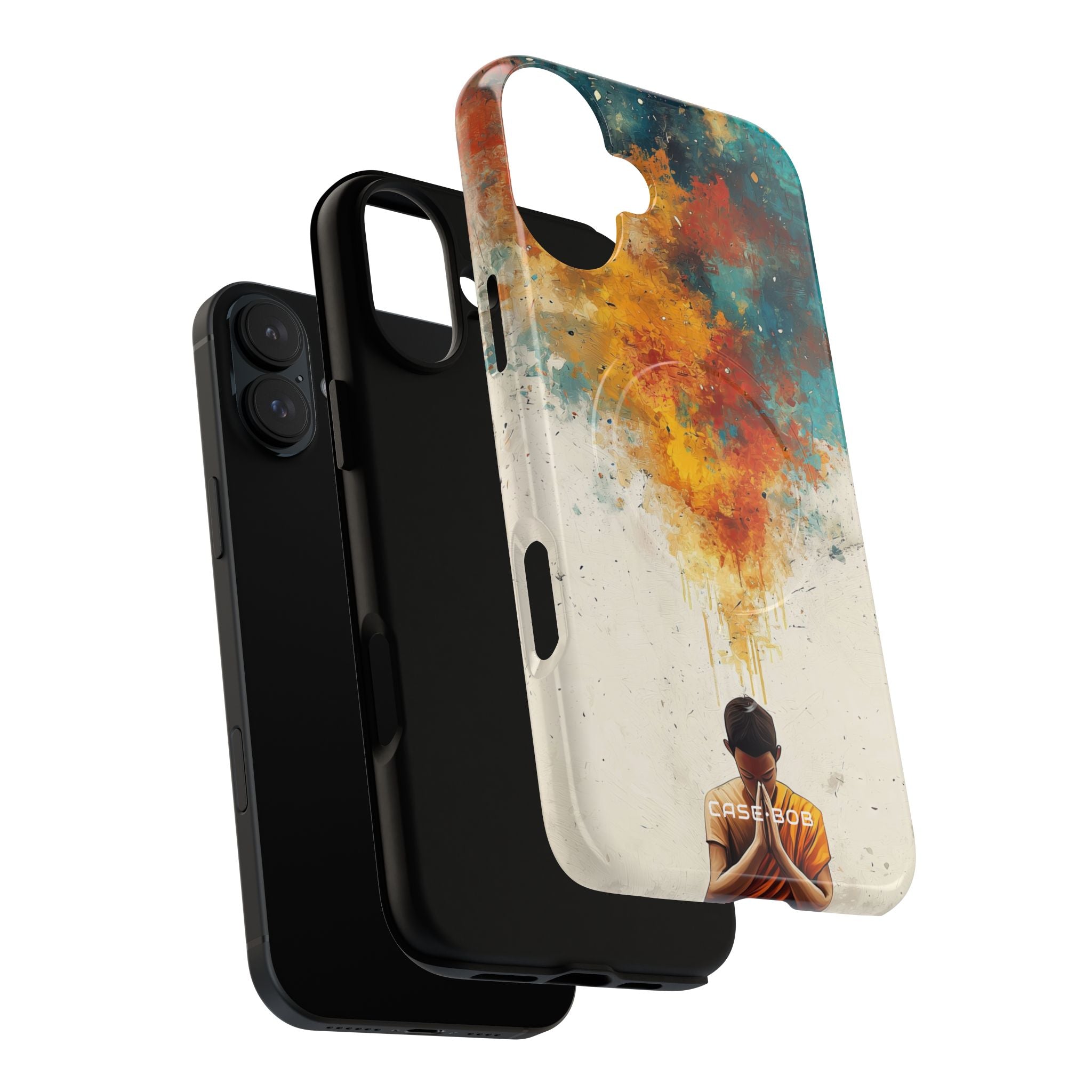 Meditative Glow iPhone 16 Plus Cover - Tough+