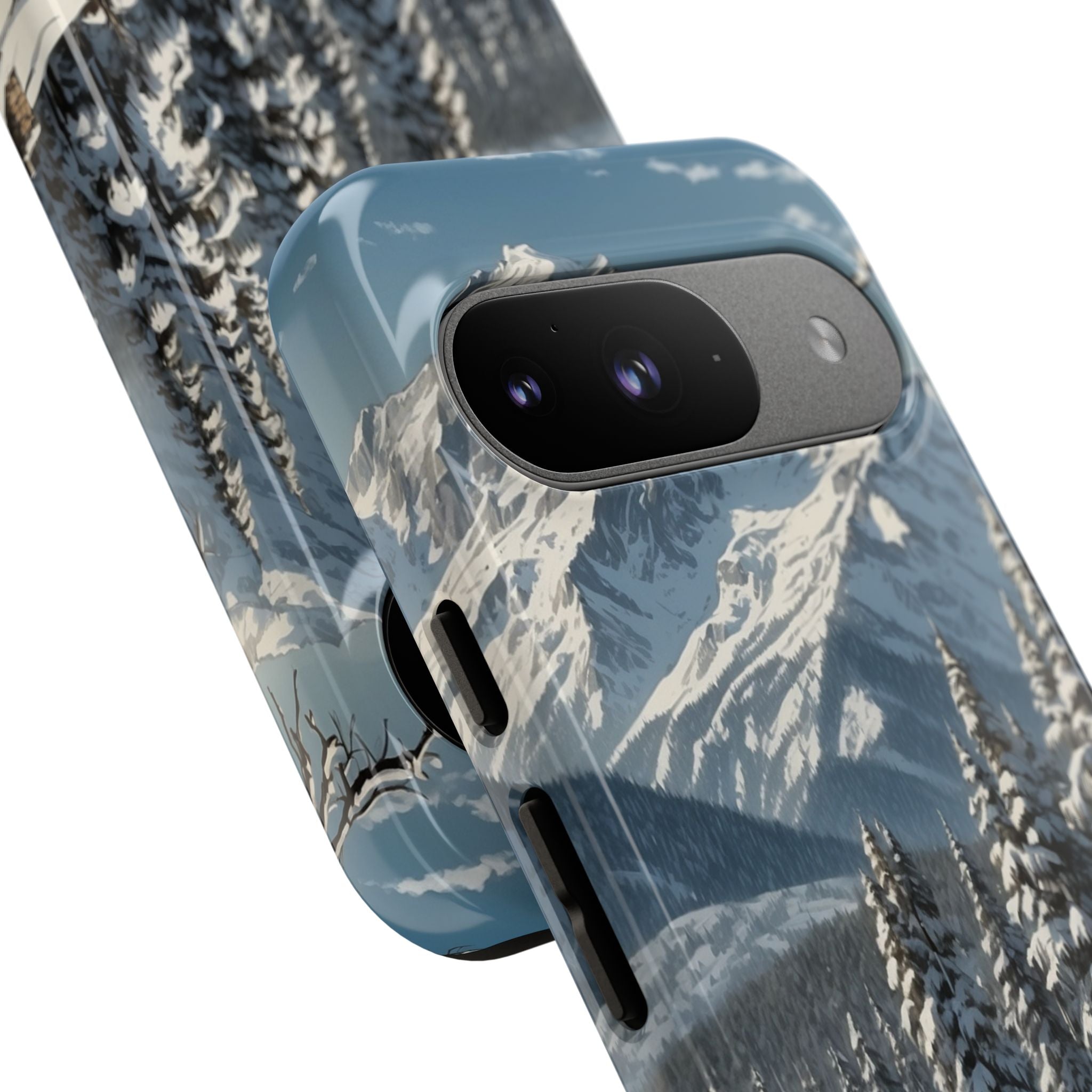 Frozen Ridge Valley · Tough Phone Case for Google Pixel