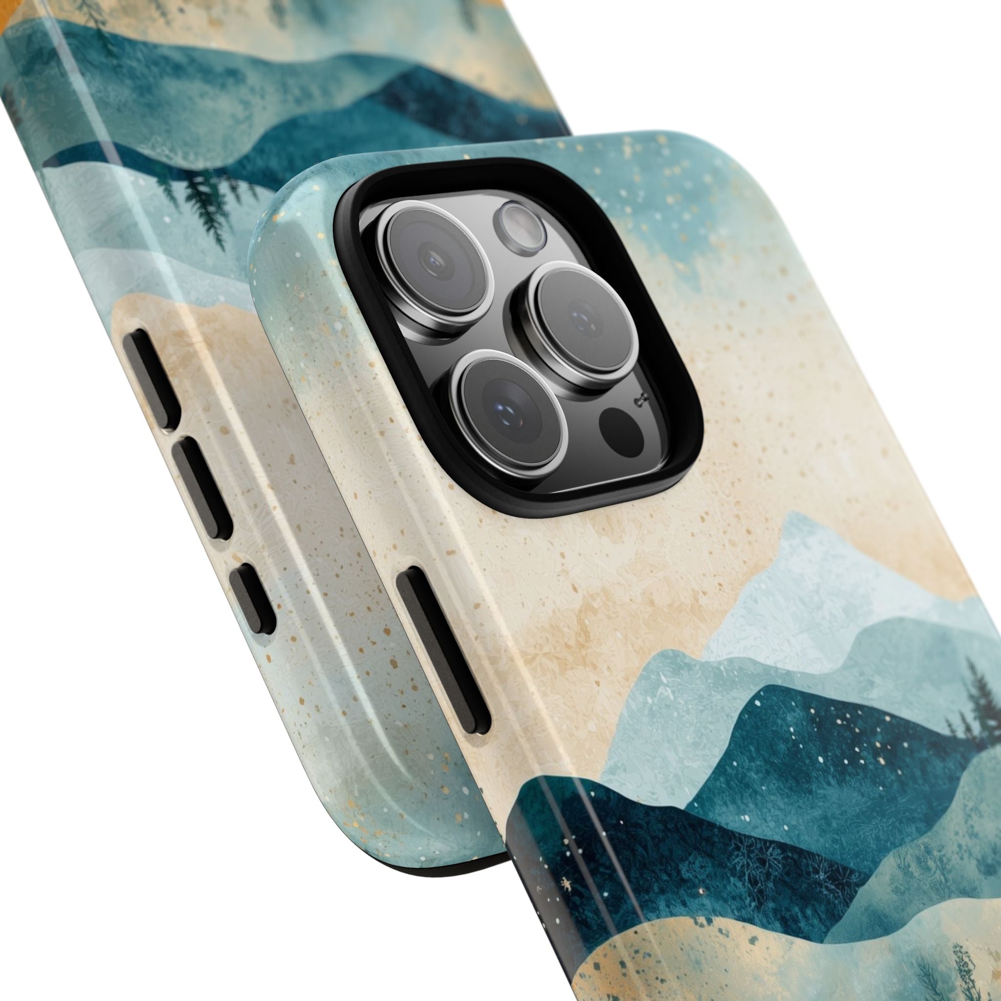 Moonlit Mountains iPhone 16 Pro Max Skal - Tough