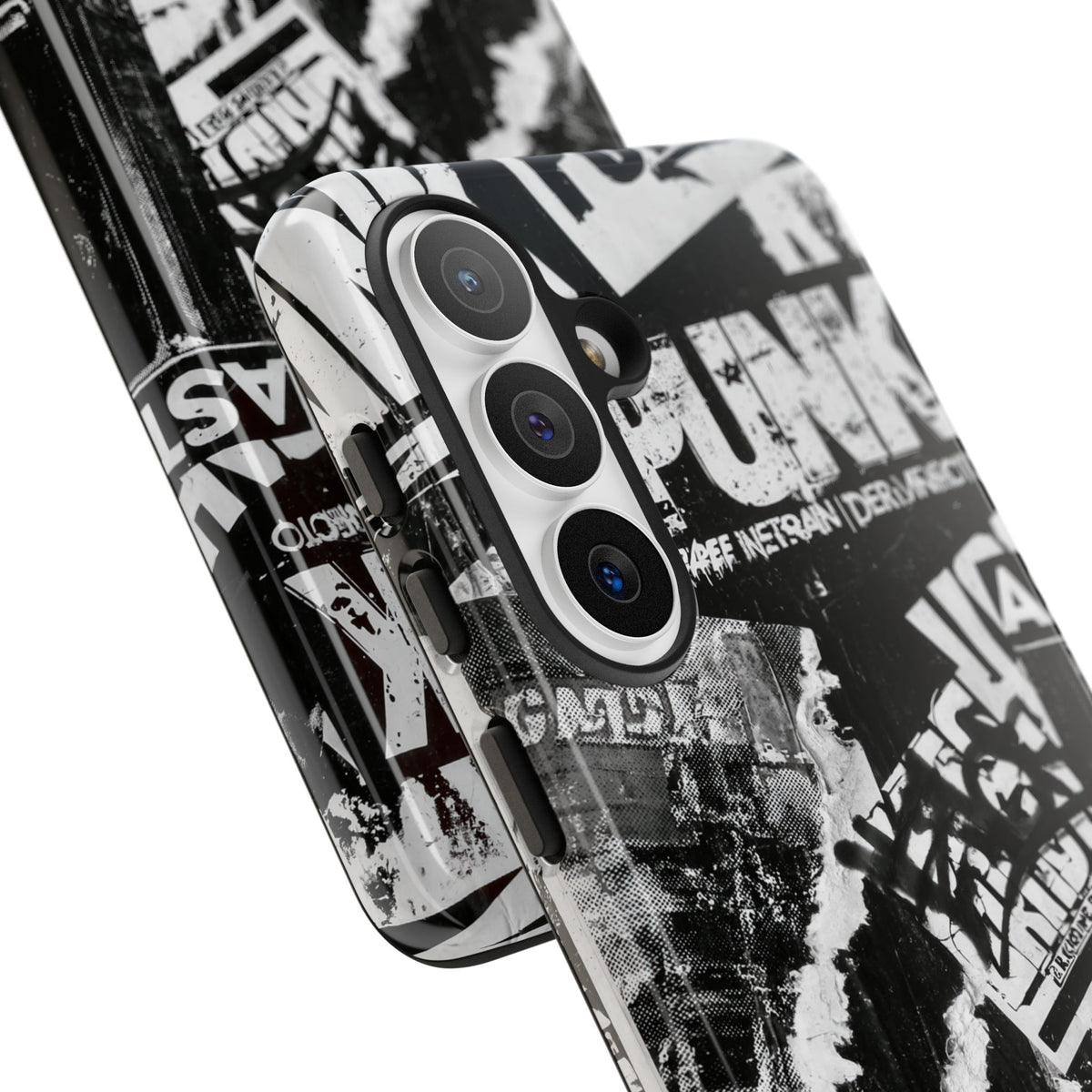 Underground Punk Collage · Tough Phone Case for Samsung · Black
