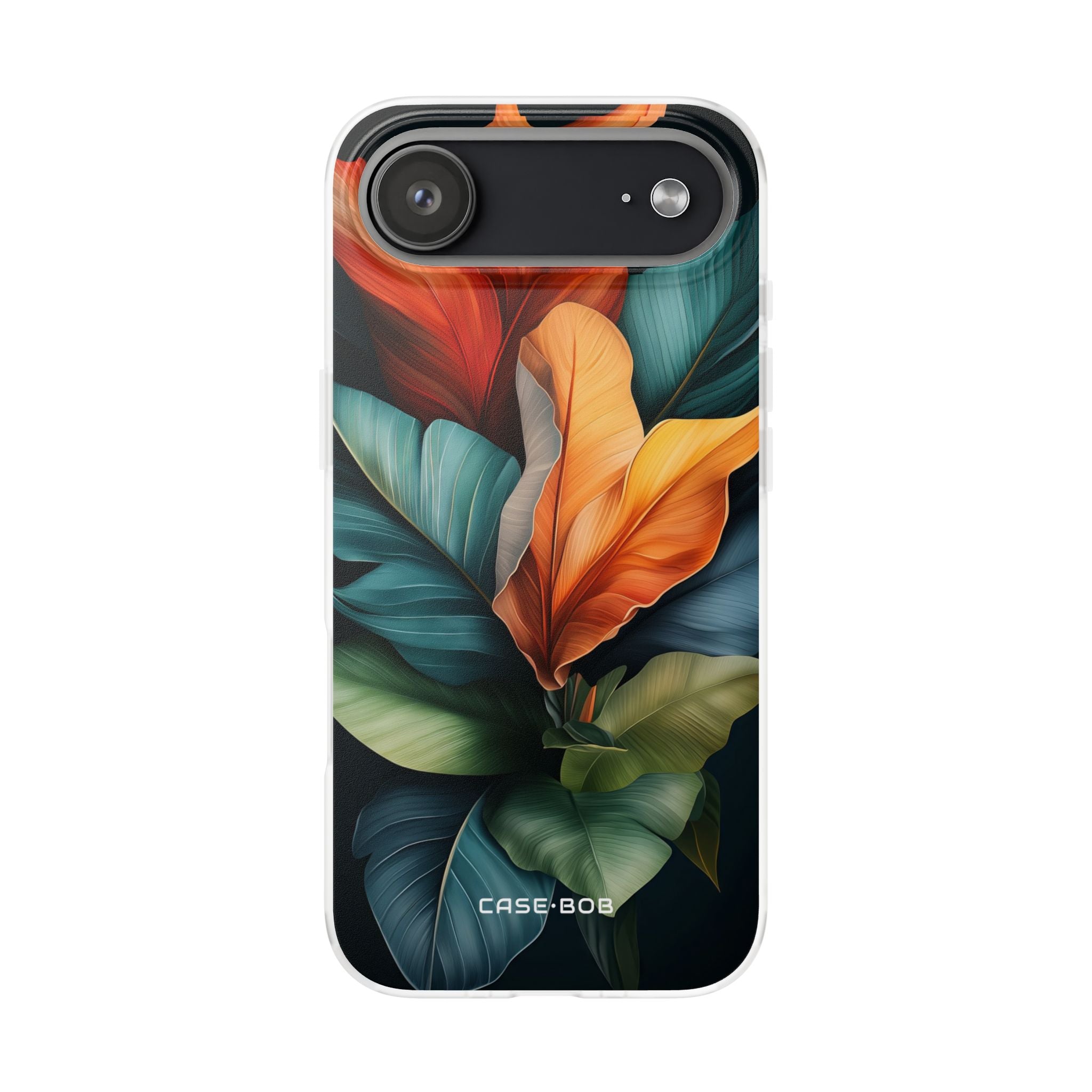 Tropical Leafburst iPhone 17 Air Case - Soft - CASE•BOB