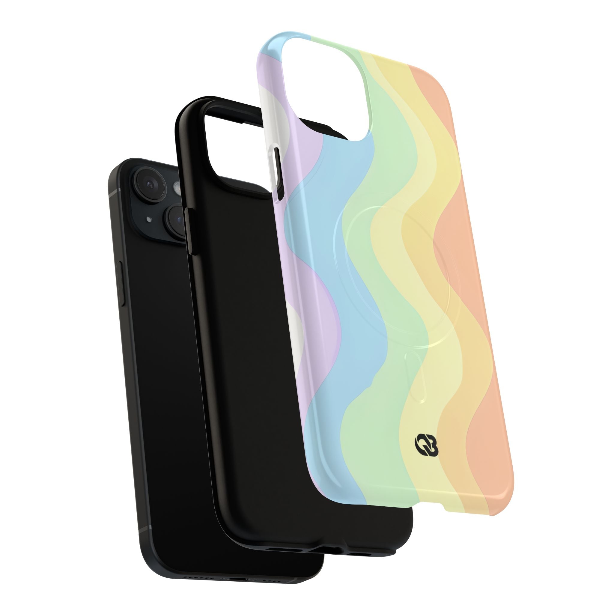 Pastel Ripple Flow · Tough+ Phone Case for iPhone · Magsafe