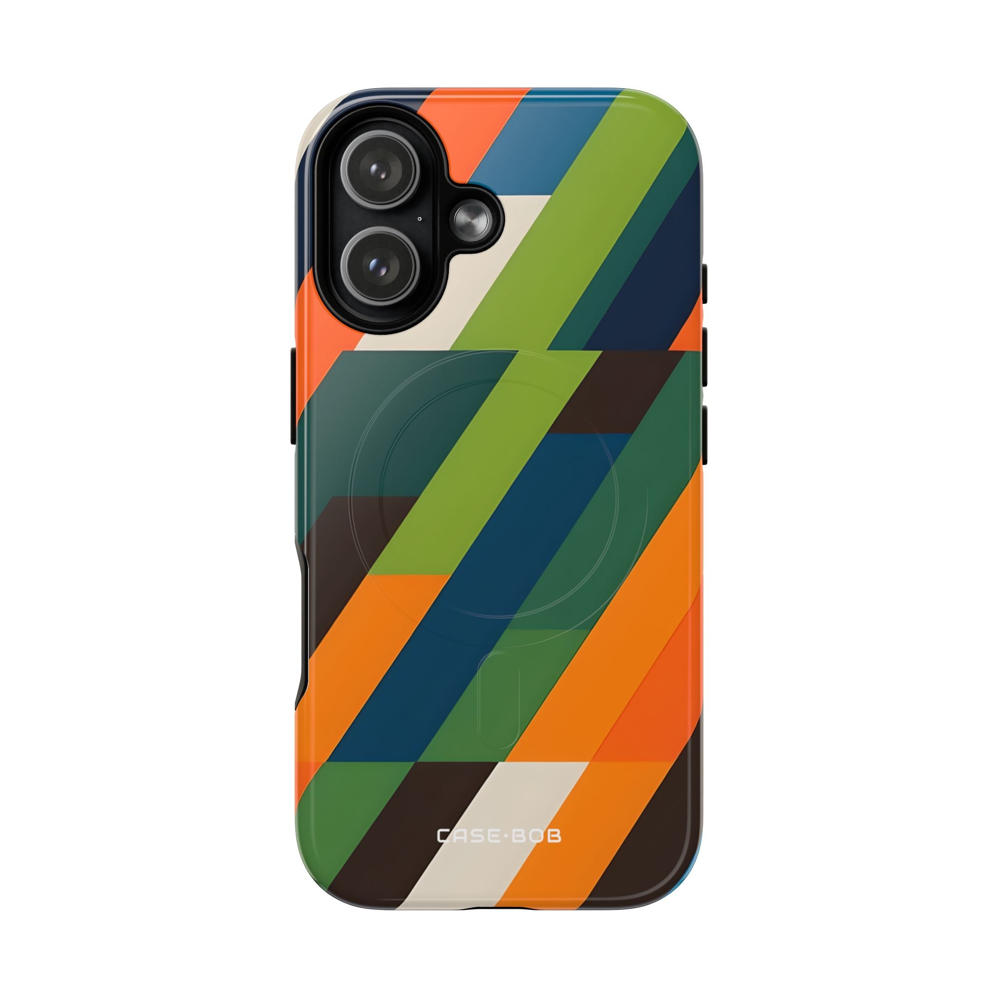 Diagonal Blaze iPhone 17 Case - Tough+ - CASE•BOB