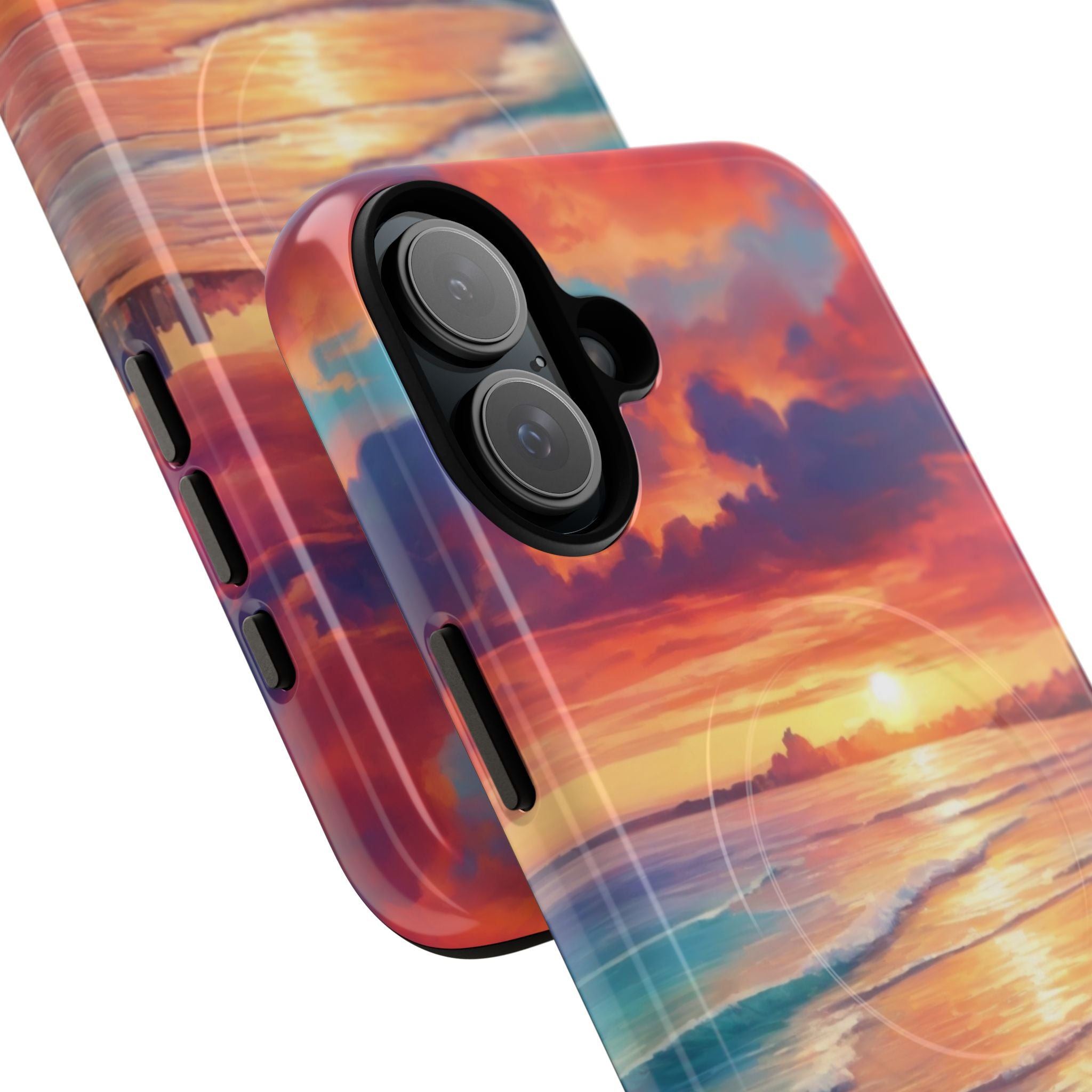 Crimson Shore Horizon · Tough+ Phone Case for iPhone · Magsafe