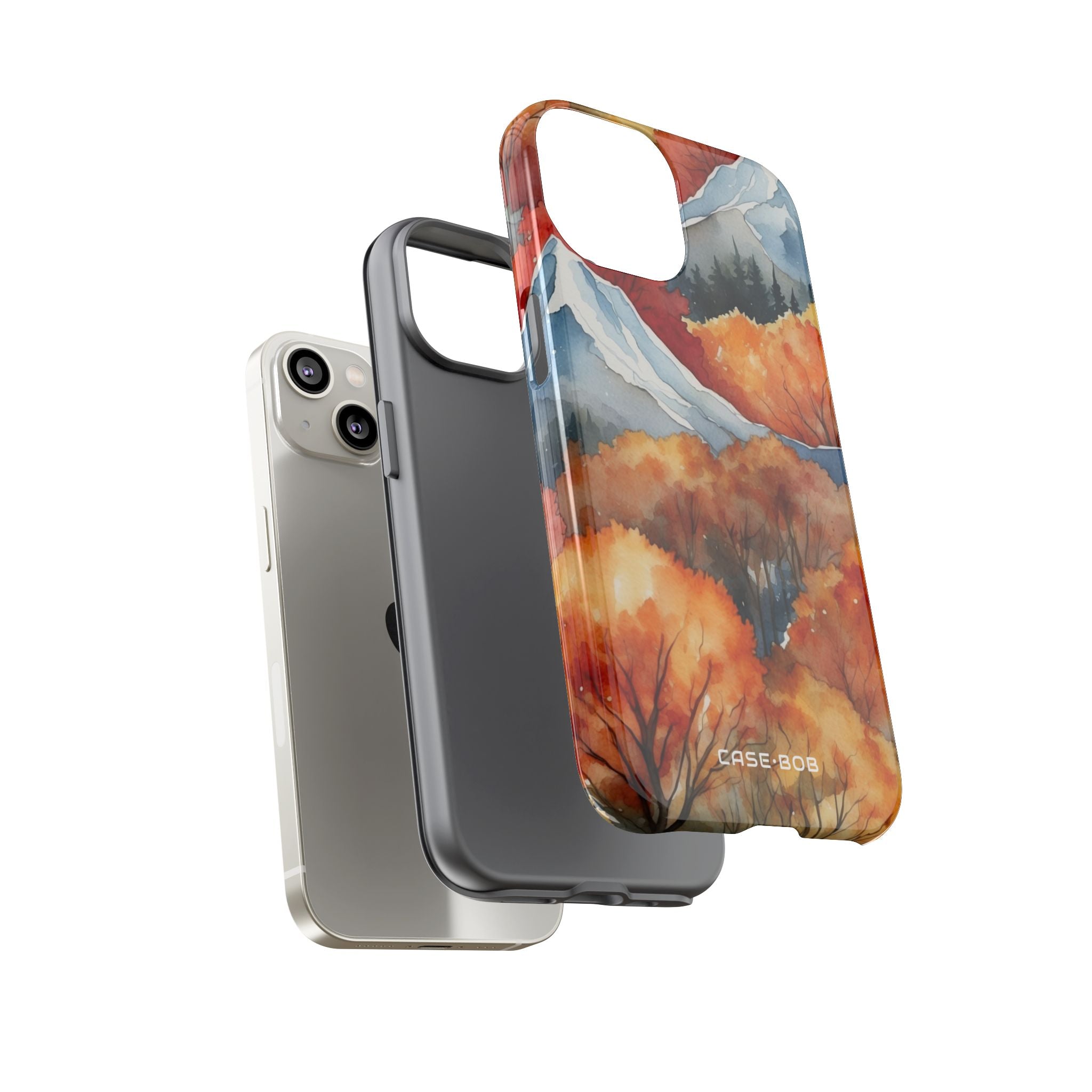 Snowcap Radiance iPhone 14 Cover - Tough