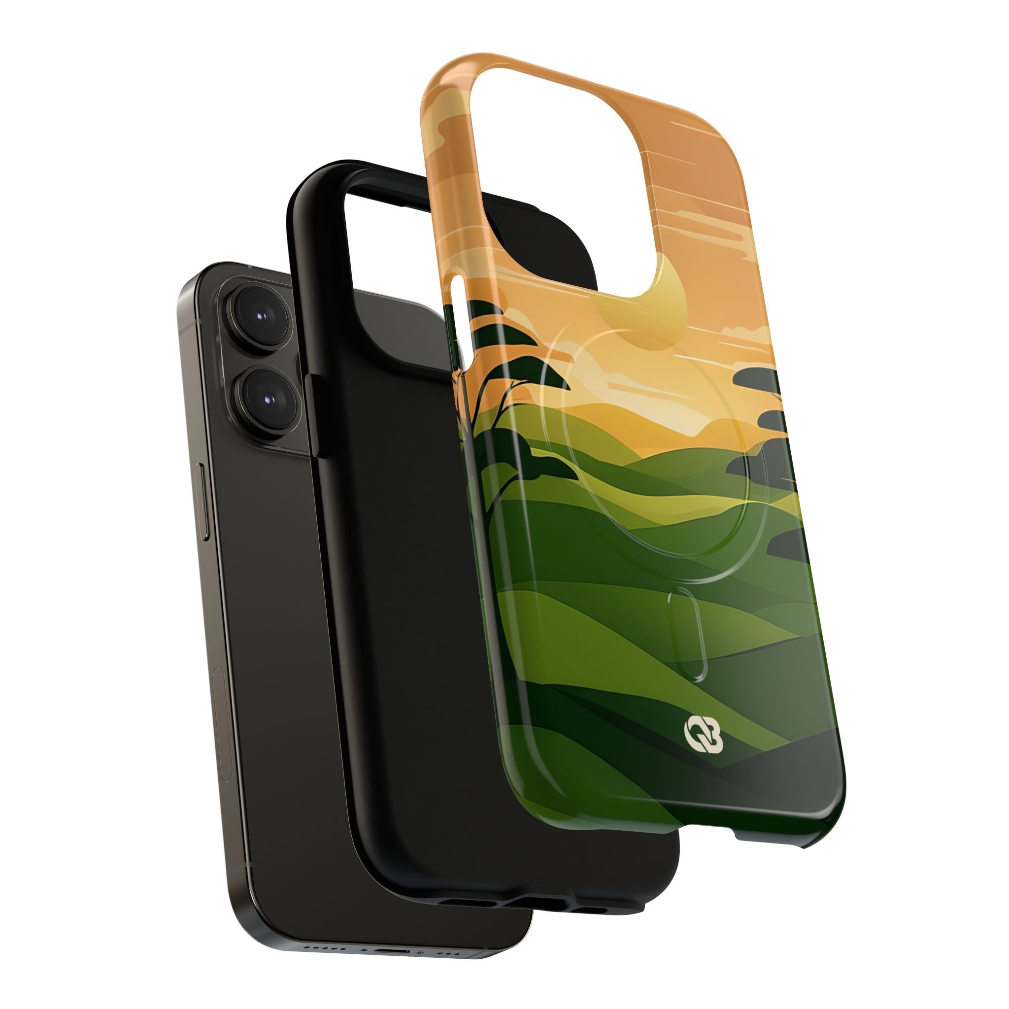 Verdant Horizon Sun · Tough+ Phone Case for iPhone · Magsafe