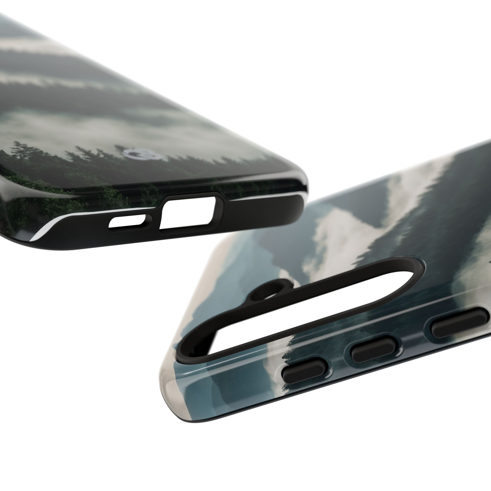 Misty Pine Peaks · Tough Phone Case for Samsung