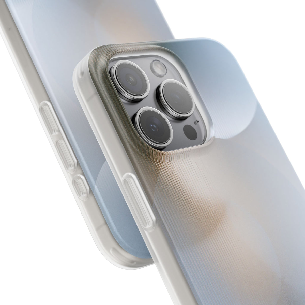 White Lite Phone Case for iPhone - Frosted Ribbed Sphere