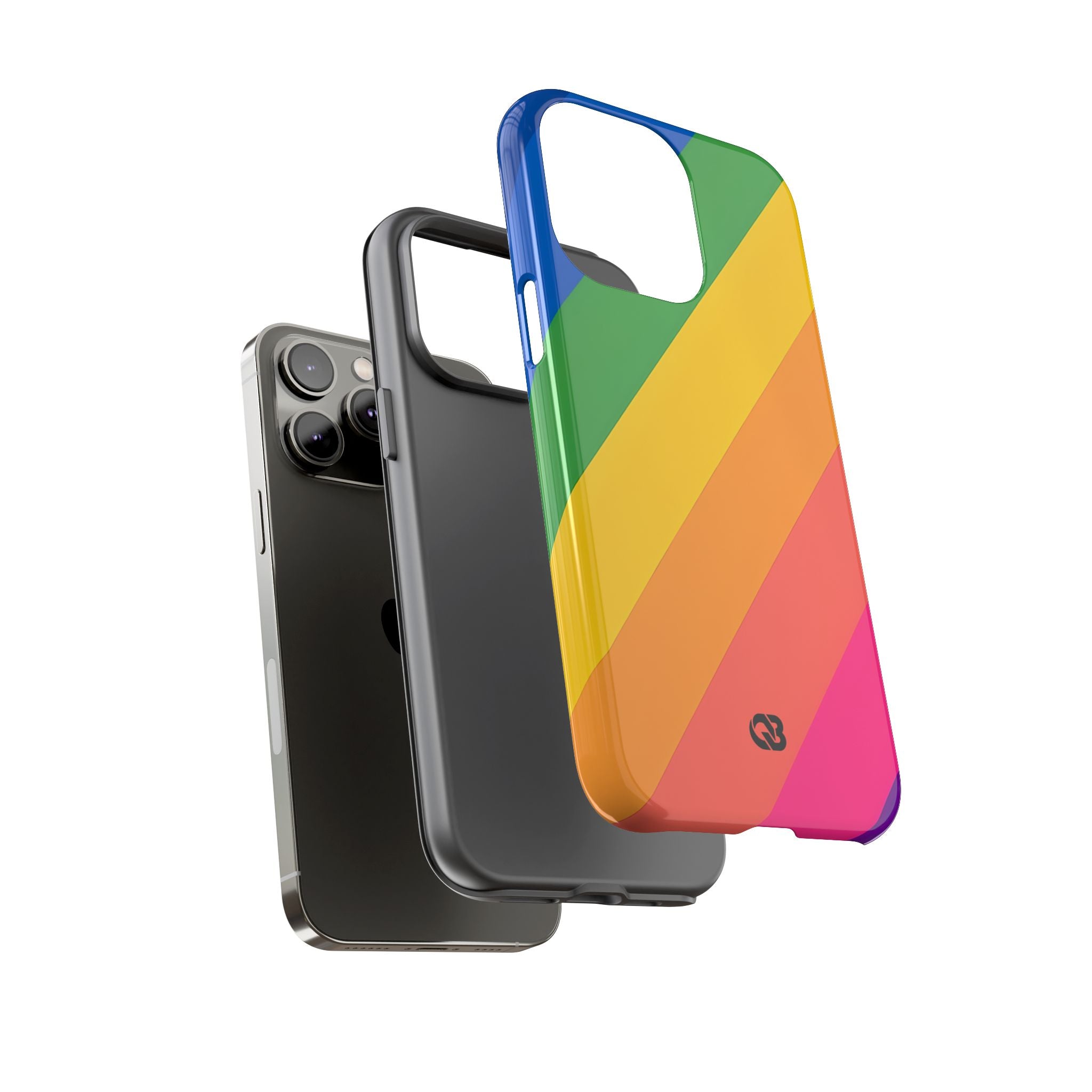 Vibrant Spectrum Slope · Tough Phone Case for iPhone