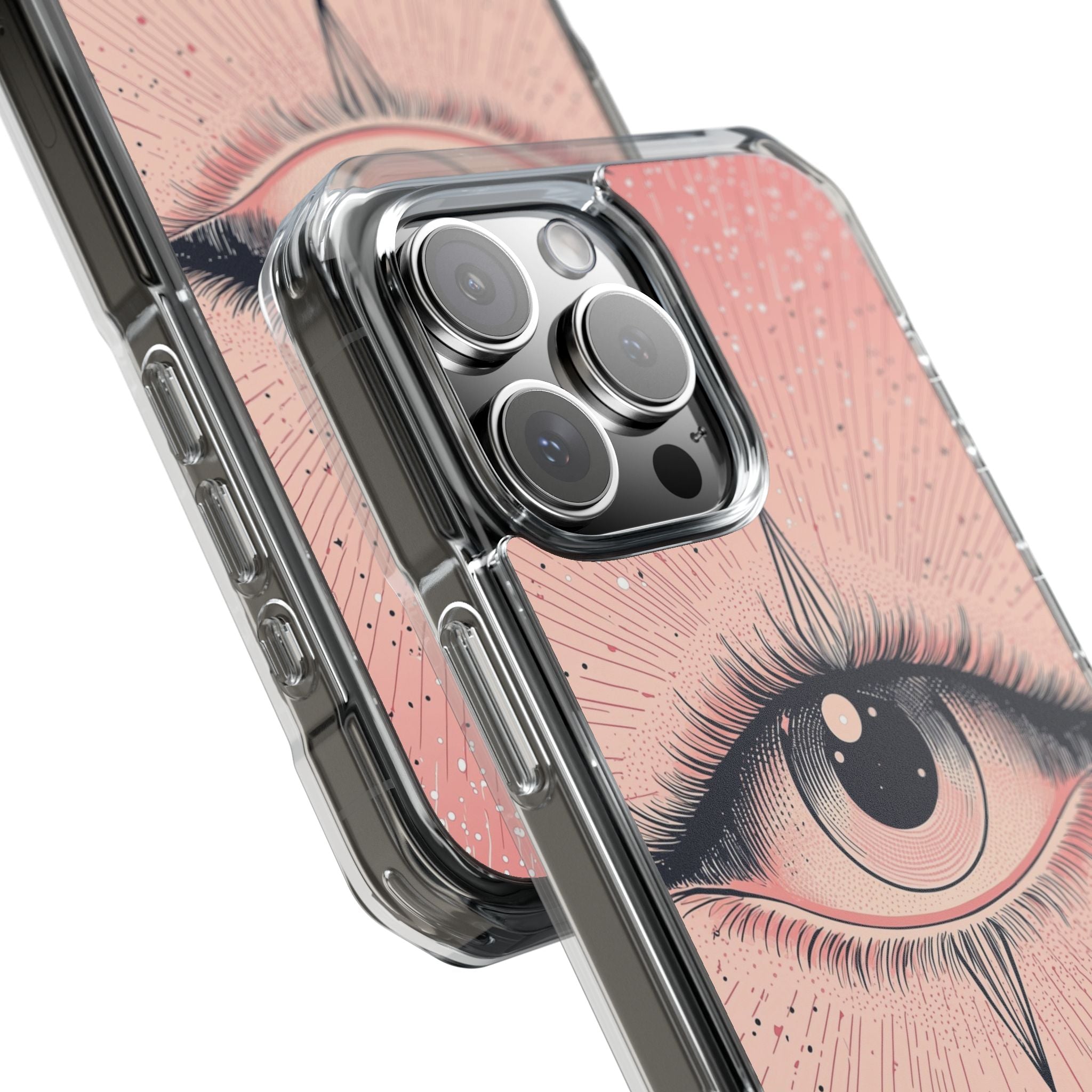 Obsidian Cosmic Gaze · Impact etui na telefon dla iPhone · MagSafe