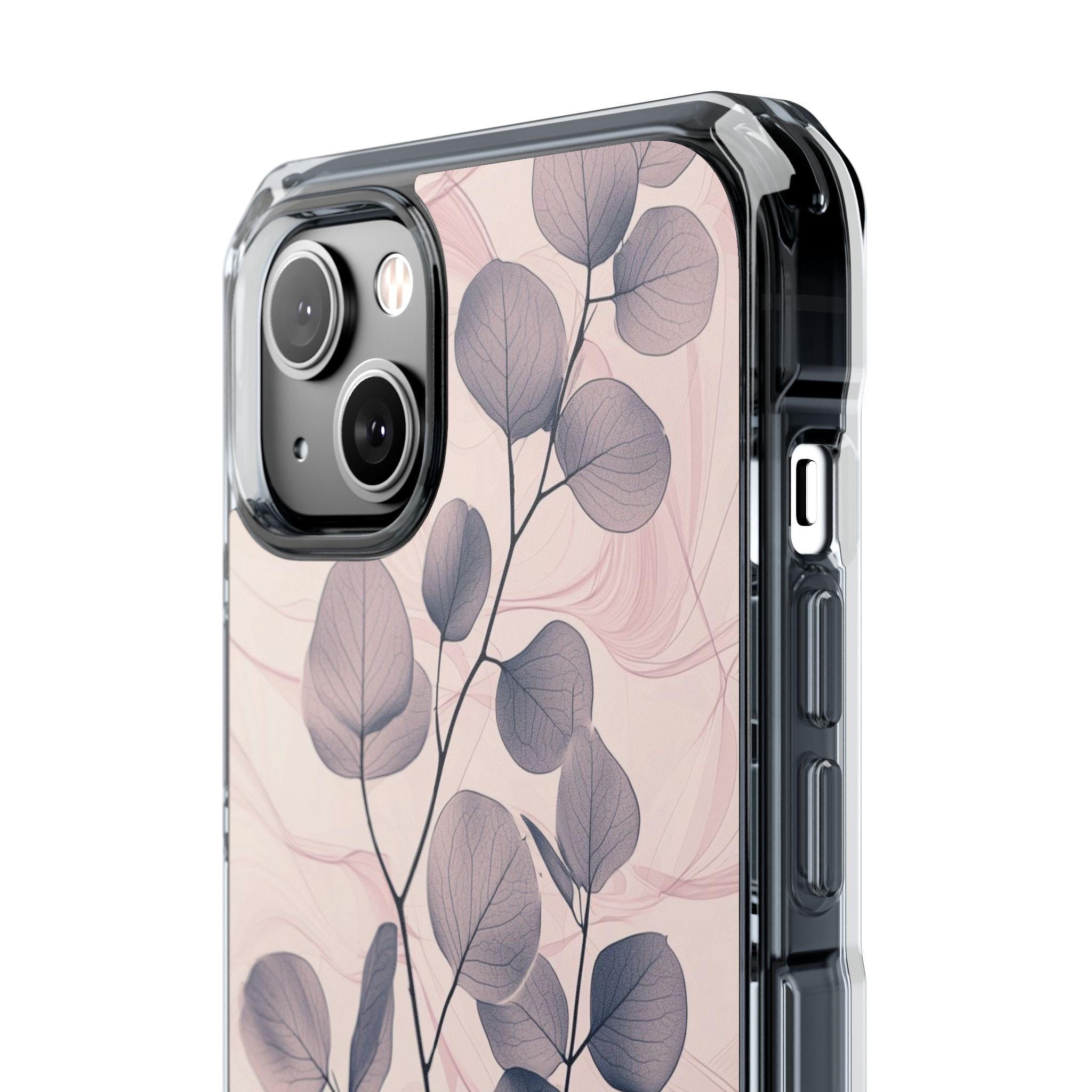 Veined Leaf Whisper iPhone 14 Plus Case - Impact
