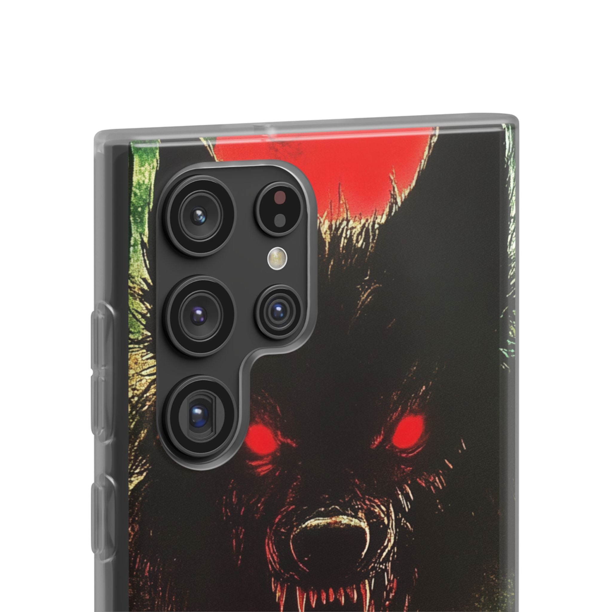 Crimson Wolf Samsung S22 Ultra Case - Soft