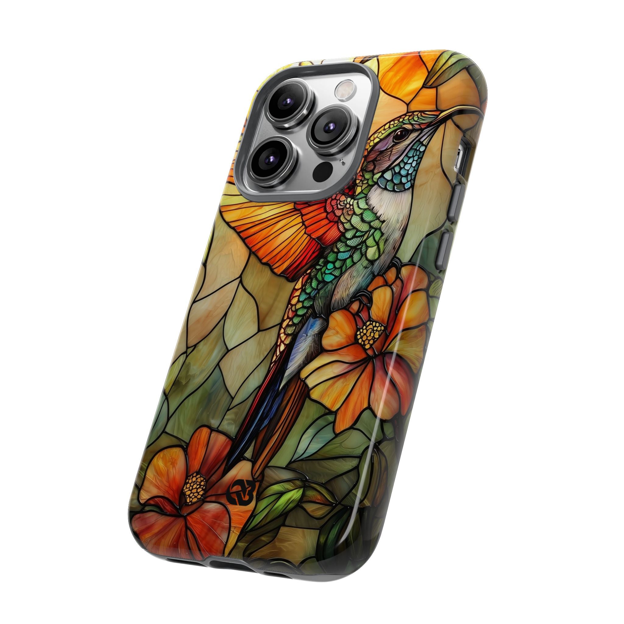 Amber Glass Hummingbird · Tough Phone Case for iPhone