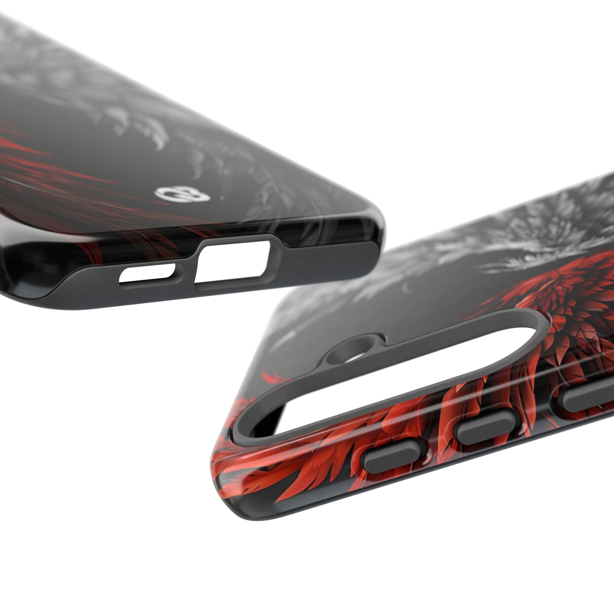 Split Crimson Wing · Tough Handyhülle für Samsung