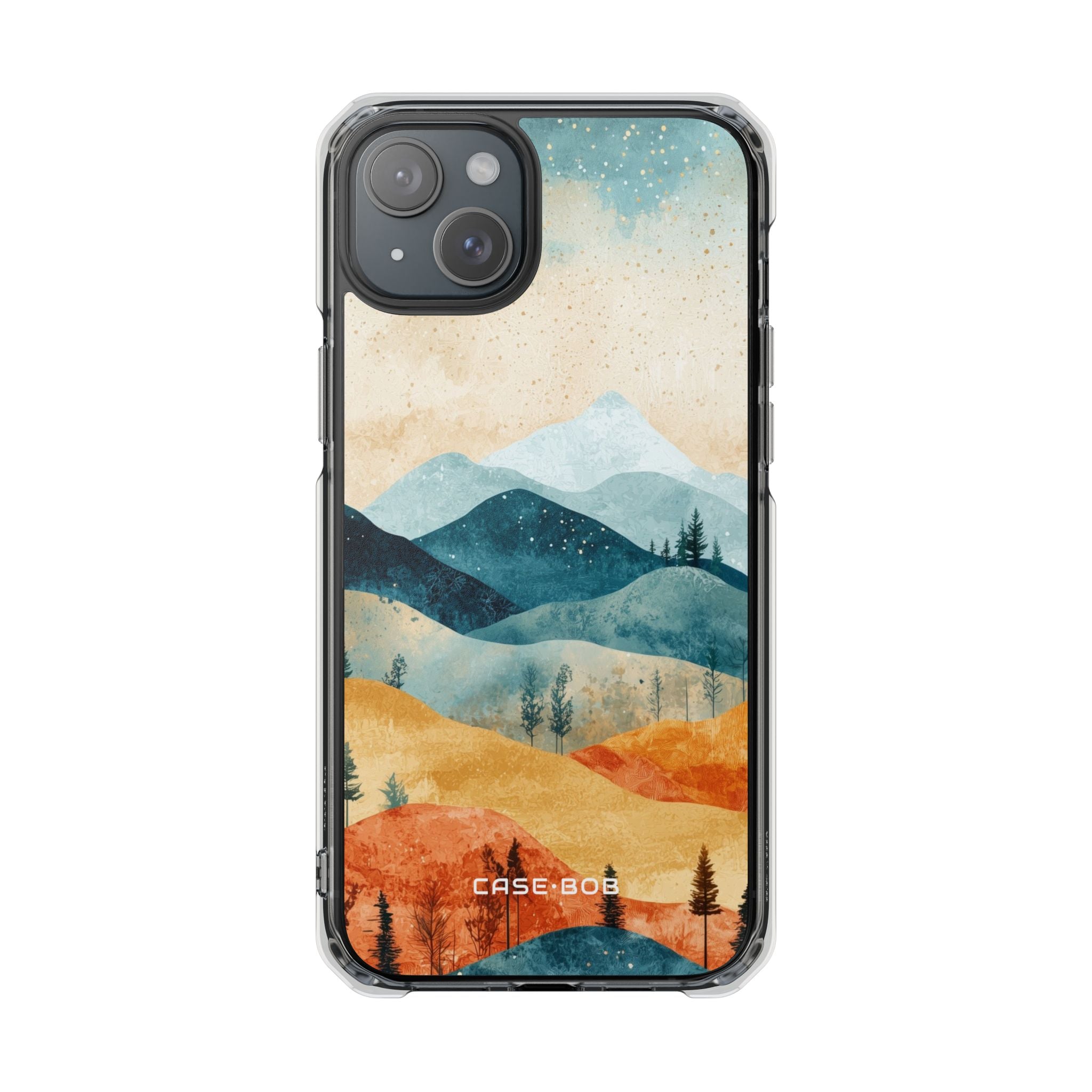 Moonlit Mountains iPhone 15 Plus Case - Impact