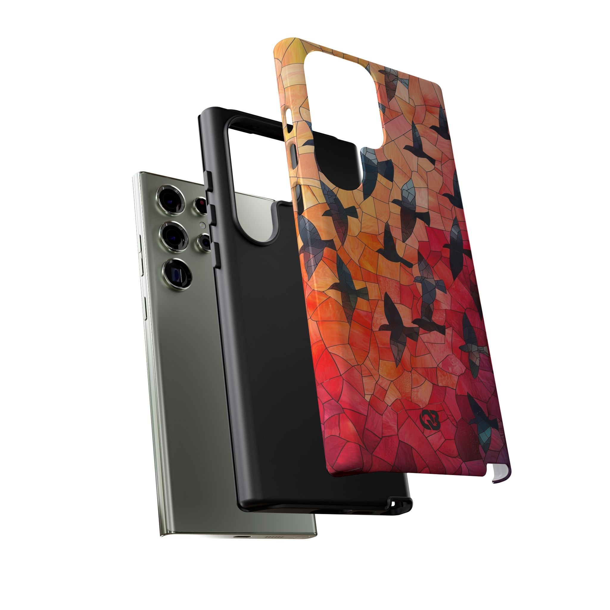 Ember Mosaic Wings · Tough Telefoncover for Samsung