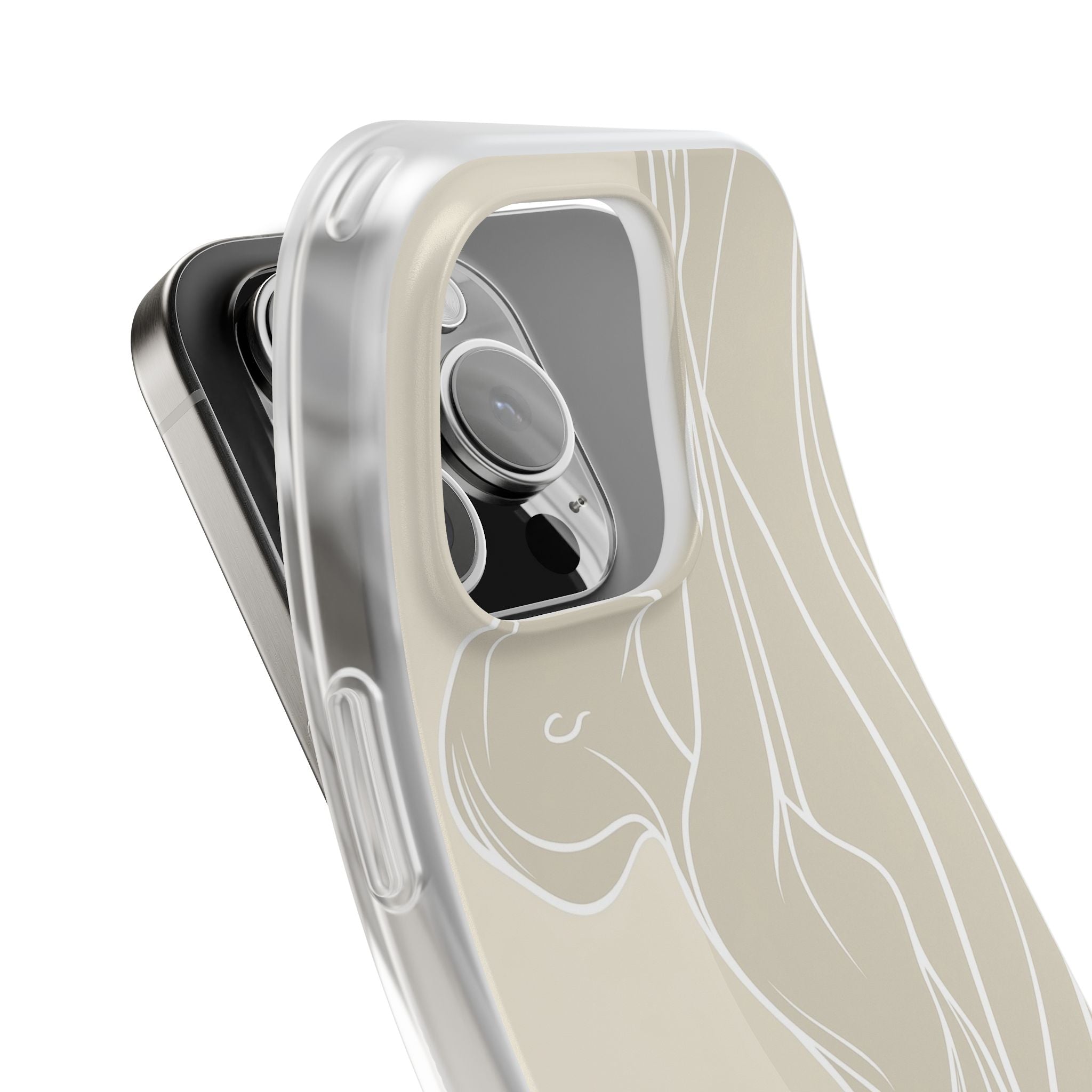 Ethereal Sand Silhouette · Soft Coque de téléphone pour iPhone