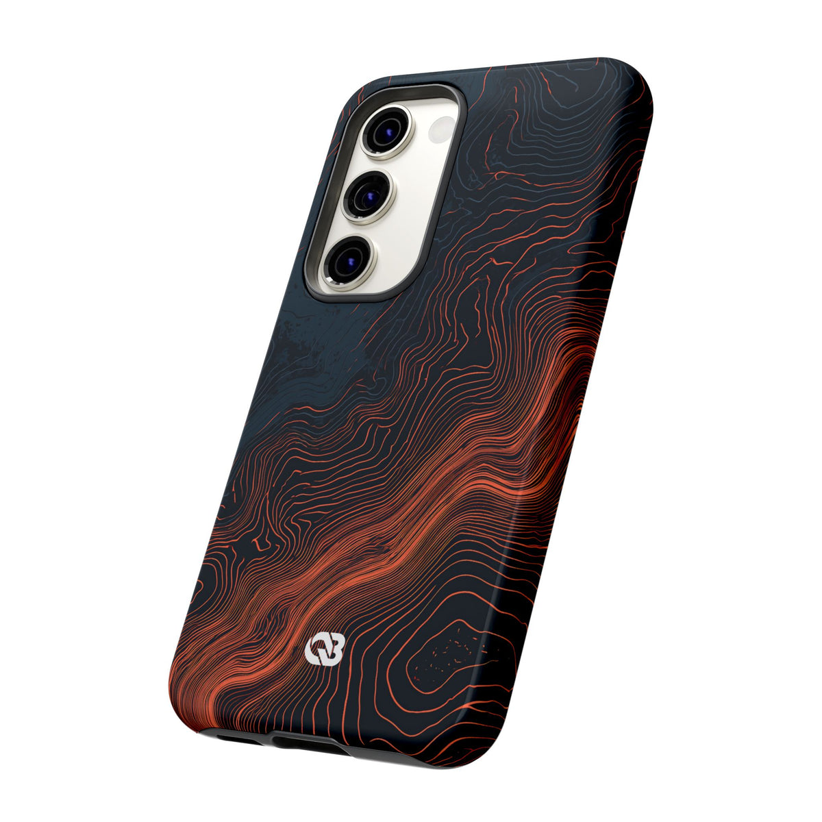 Thermal Strata · Tough Phone Case for Samsung · Black