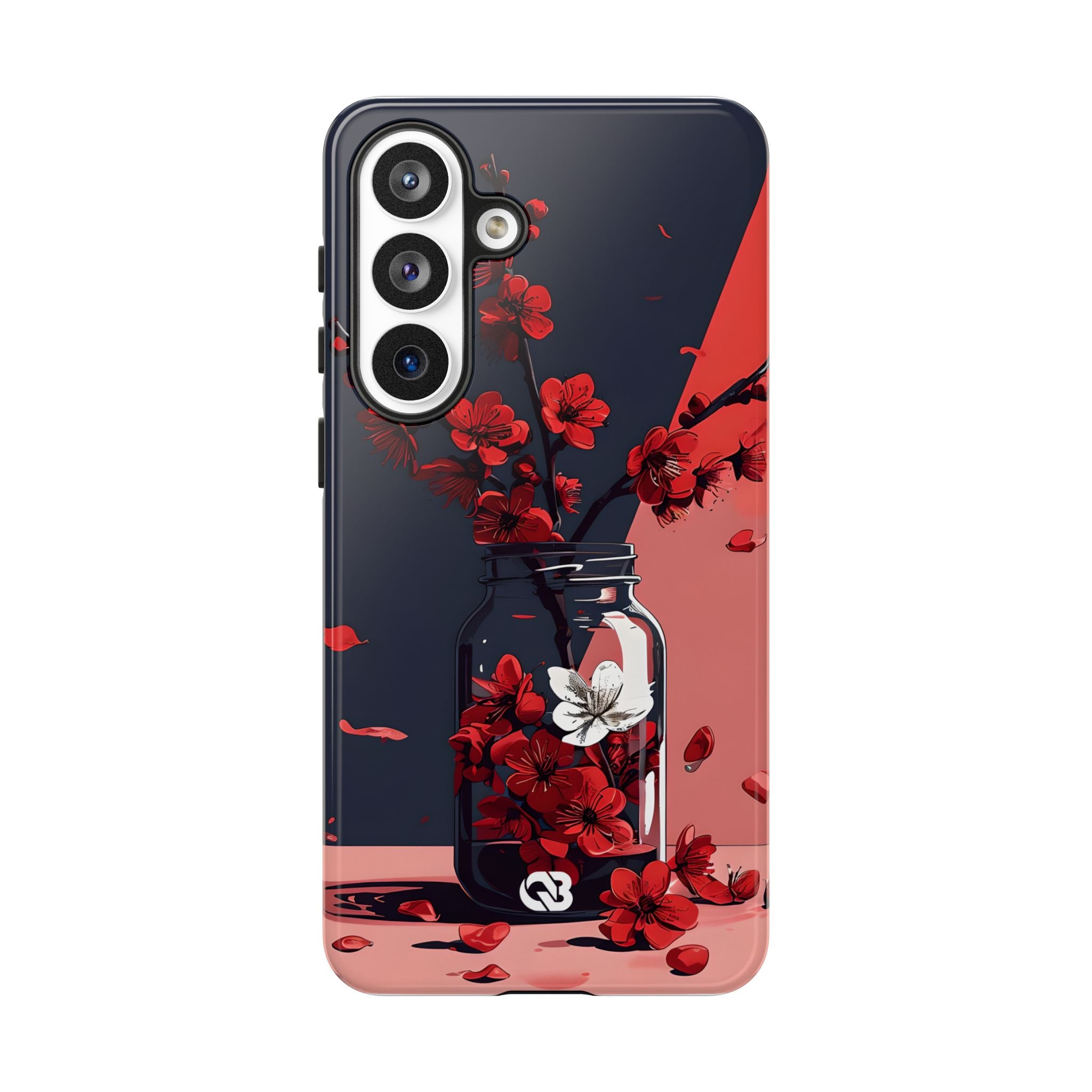 Crimson Blossom Jar · Tough etui na telefon Samsung