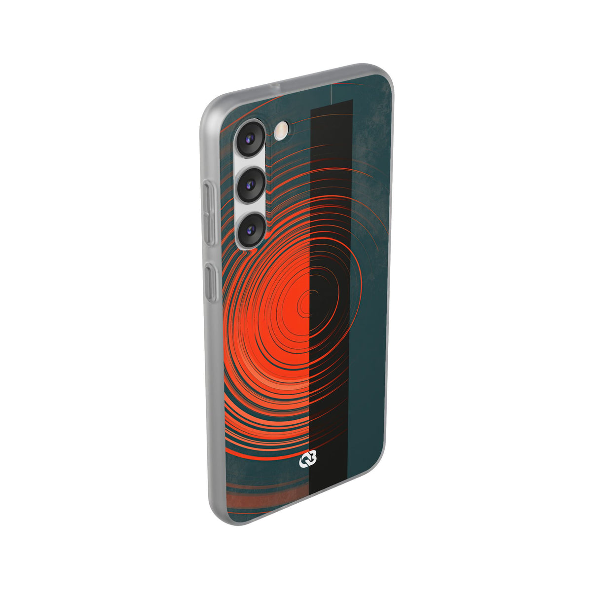 Teal Lite Phone Case for Samsung - Burnt Slate Radial