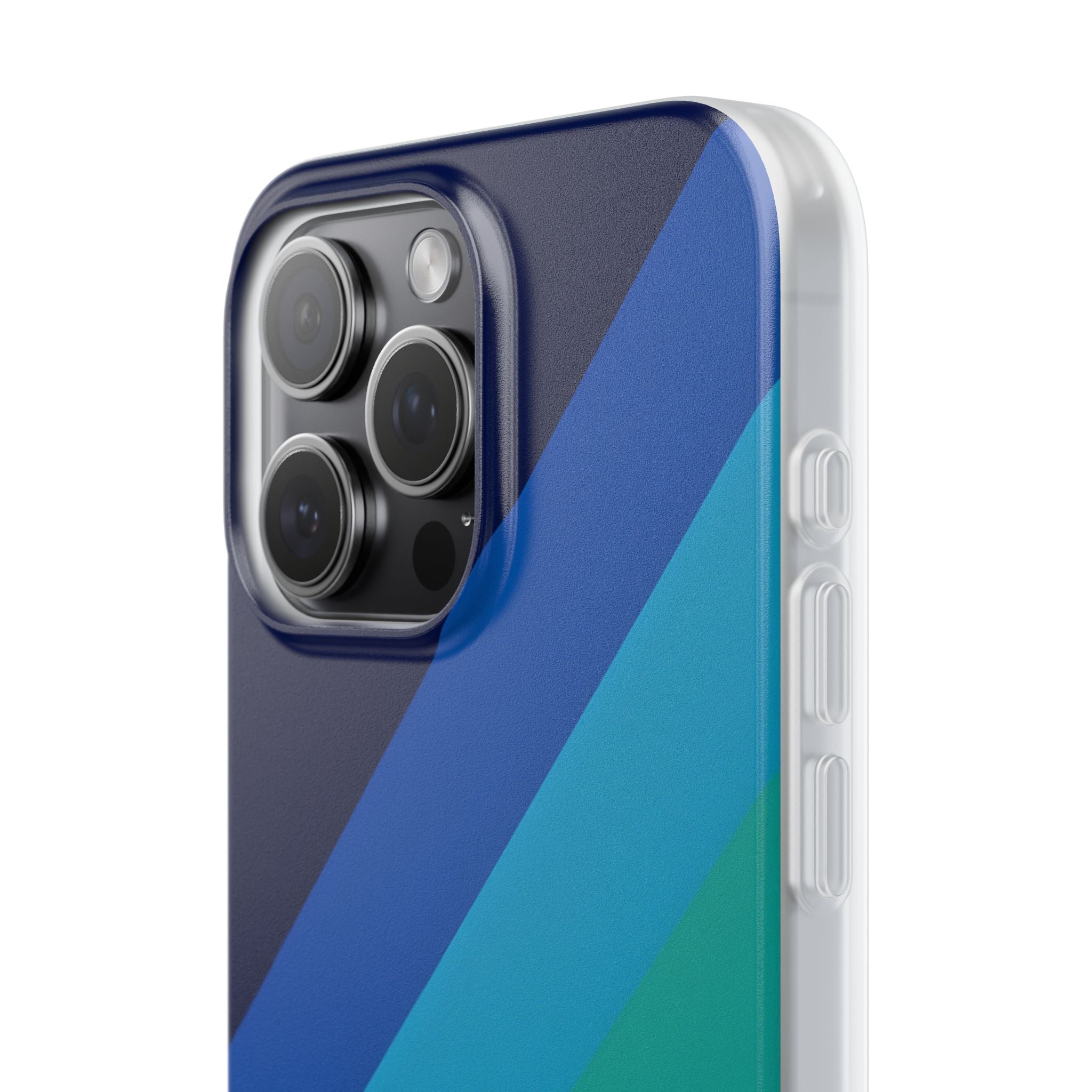 Prismatic Slant · Soft Phone Case for iPhone