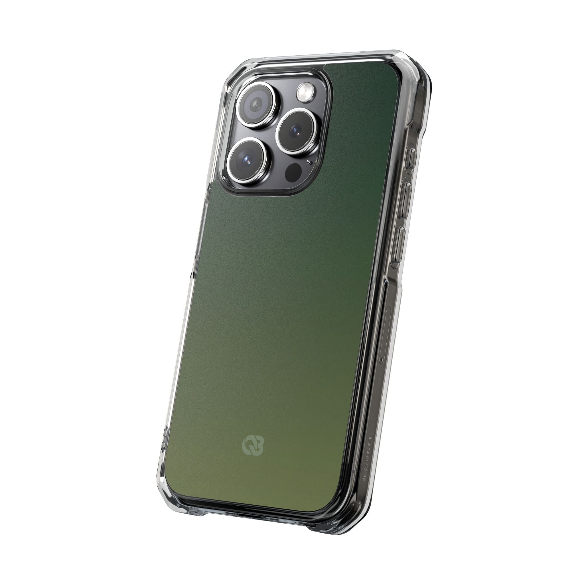 Green Impact MagSafe Phone Case for iPhone - Shadow Moss Grain