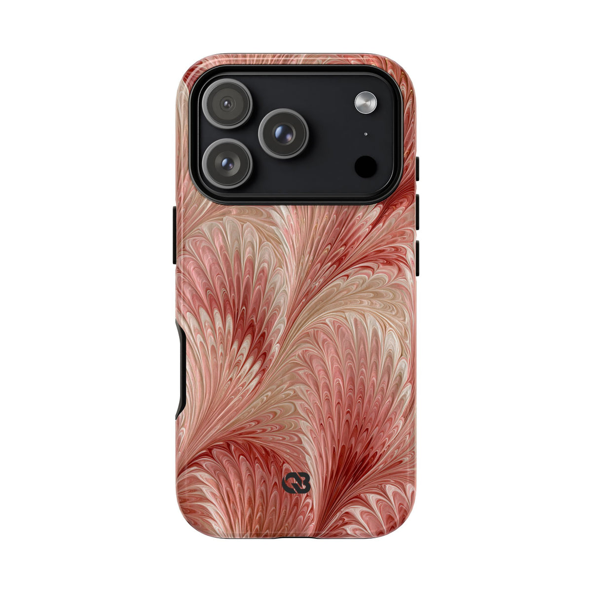 Blush Petal Plume · Tough Phone Case for iPhone · Pink