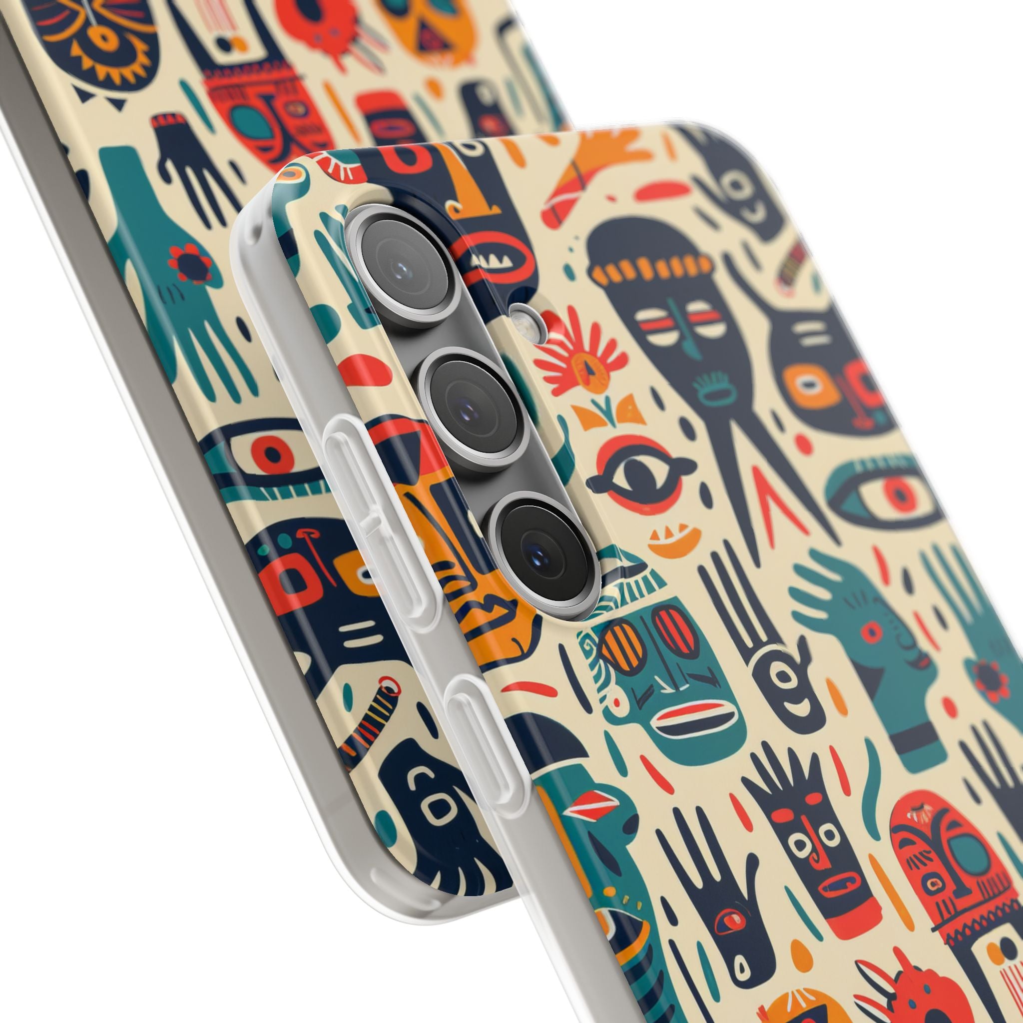 Vivid Faces Samsung S24 Plus Case - Soft