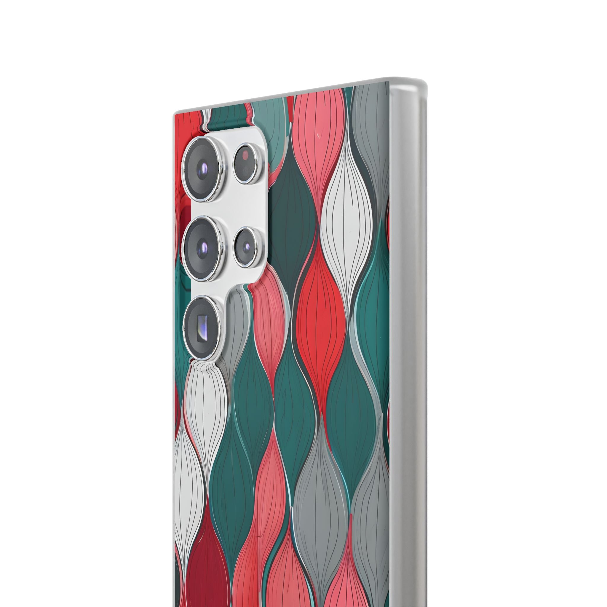 Leaf Cascade Teal Samsung S23 Ultra Case - Soft