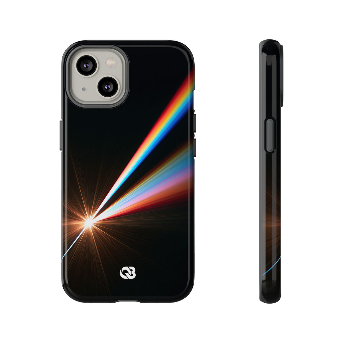 Spectral Refraction · Tough Phone Case for iPhone · Black