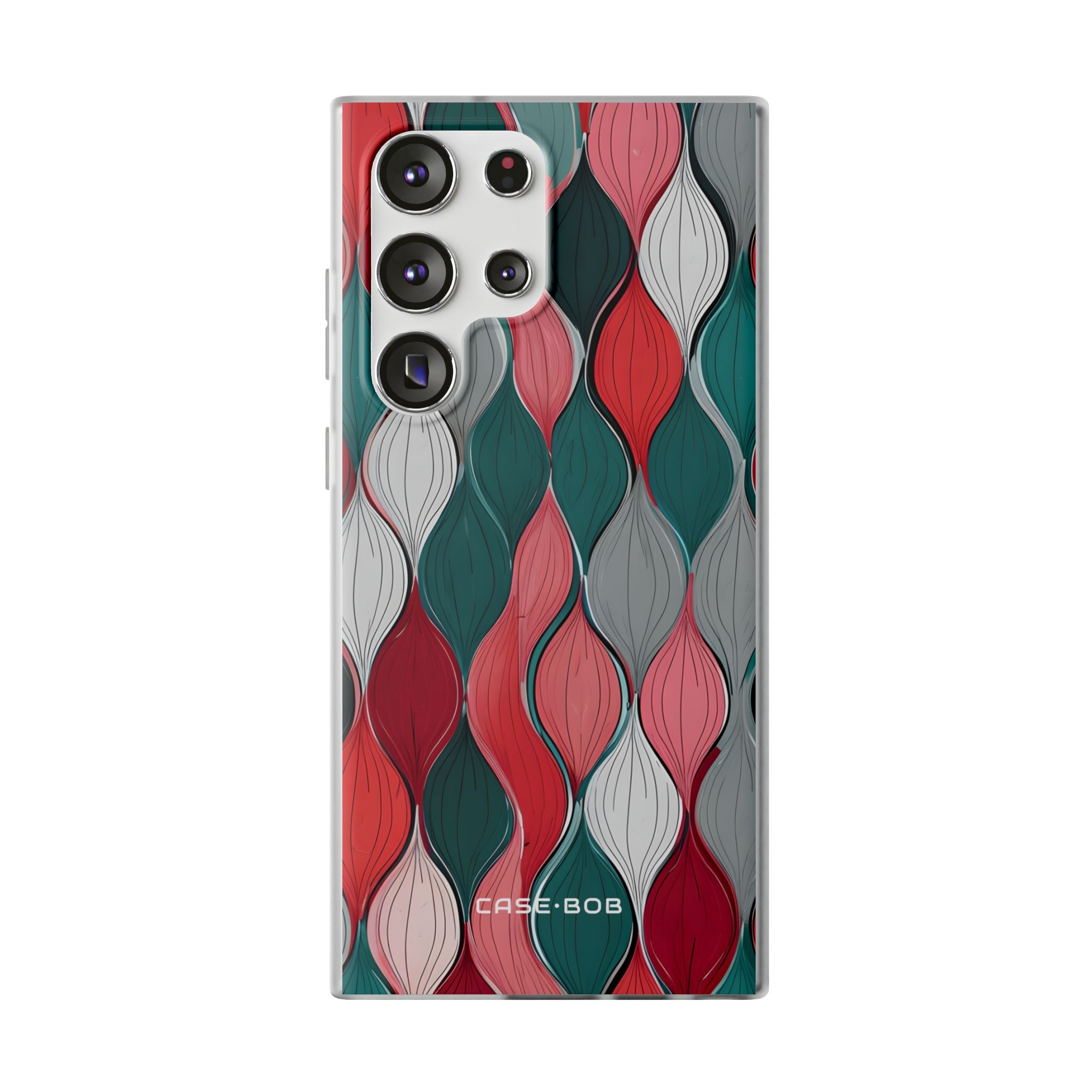 Leaf Cascade Teal Samsung S23 Ultra Case - Soft