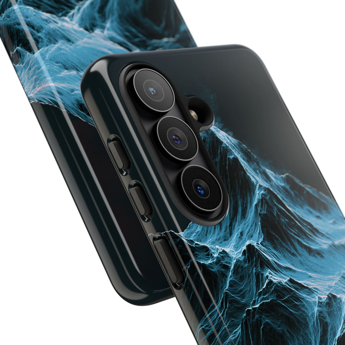 Nordic Frost Peak · Tough Phone Case for Samsung · Blue