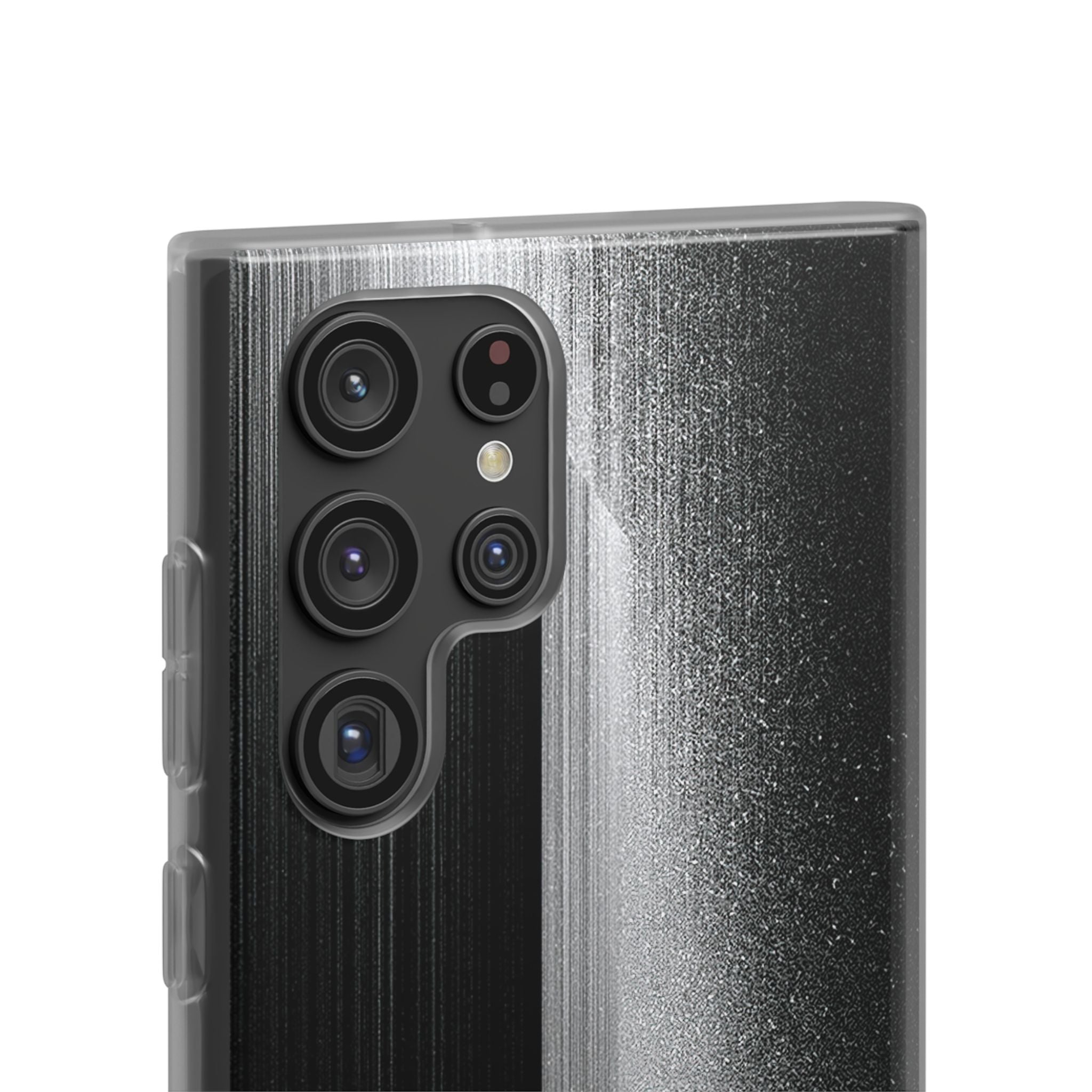 Black Lite Phone Case for Samsung - Brutalist Pixel Monolith