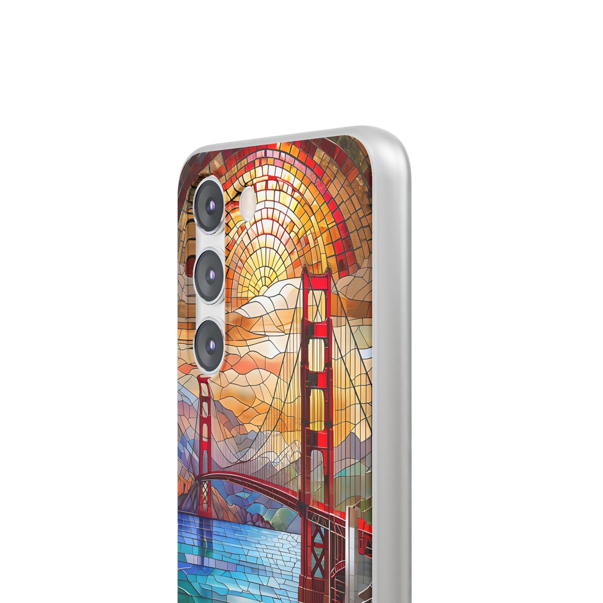 Crimson Arch Coast · Soft Custodia per Samsung