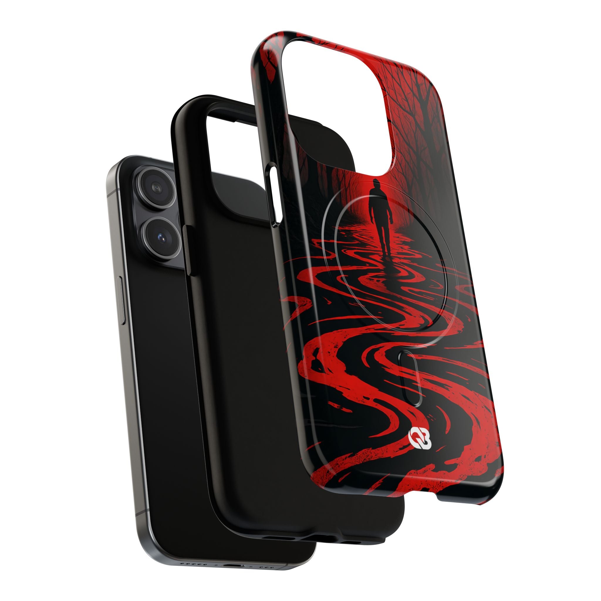 Crimson Shadow Path · Tough+ Phone Case for iPhone · Magsafe