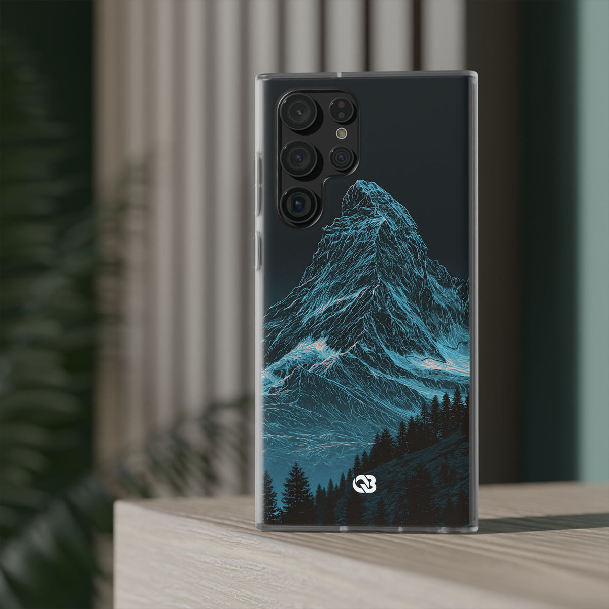 Glacial Alpine Peak · Lite Phone Case for Samsung · Blue