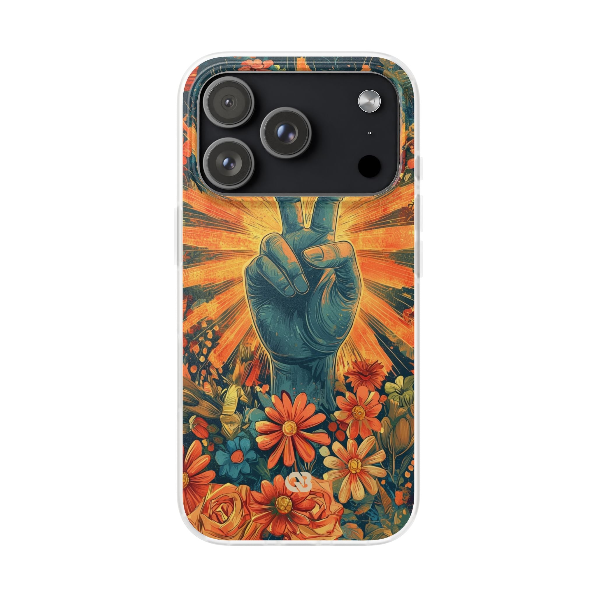 Radiant Peace Bloom · Soft Phone Case for iPhone